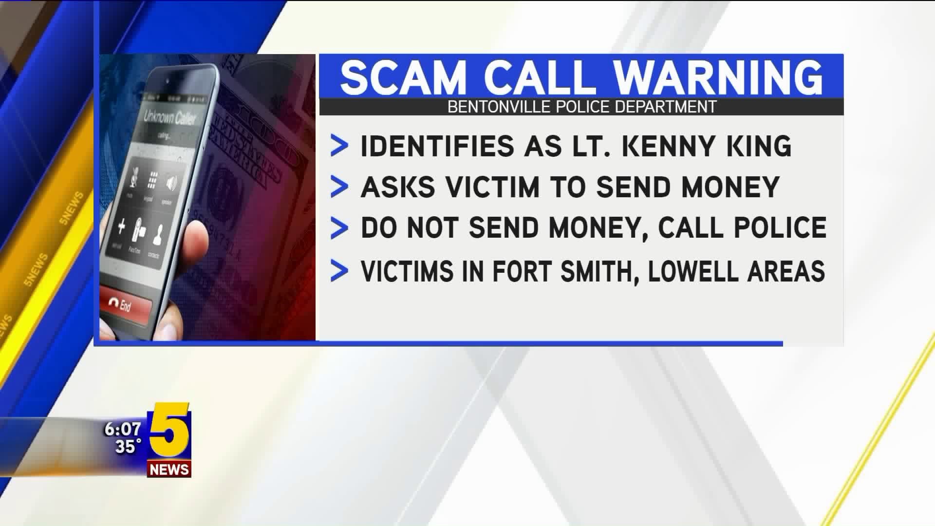 Scam Call Warnings