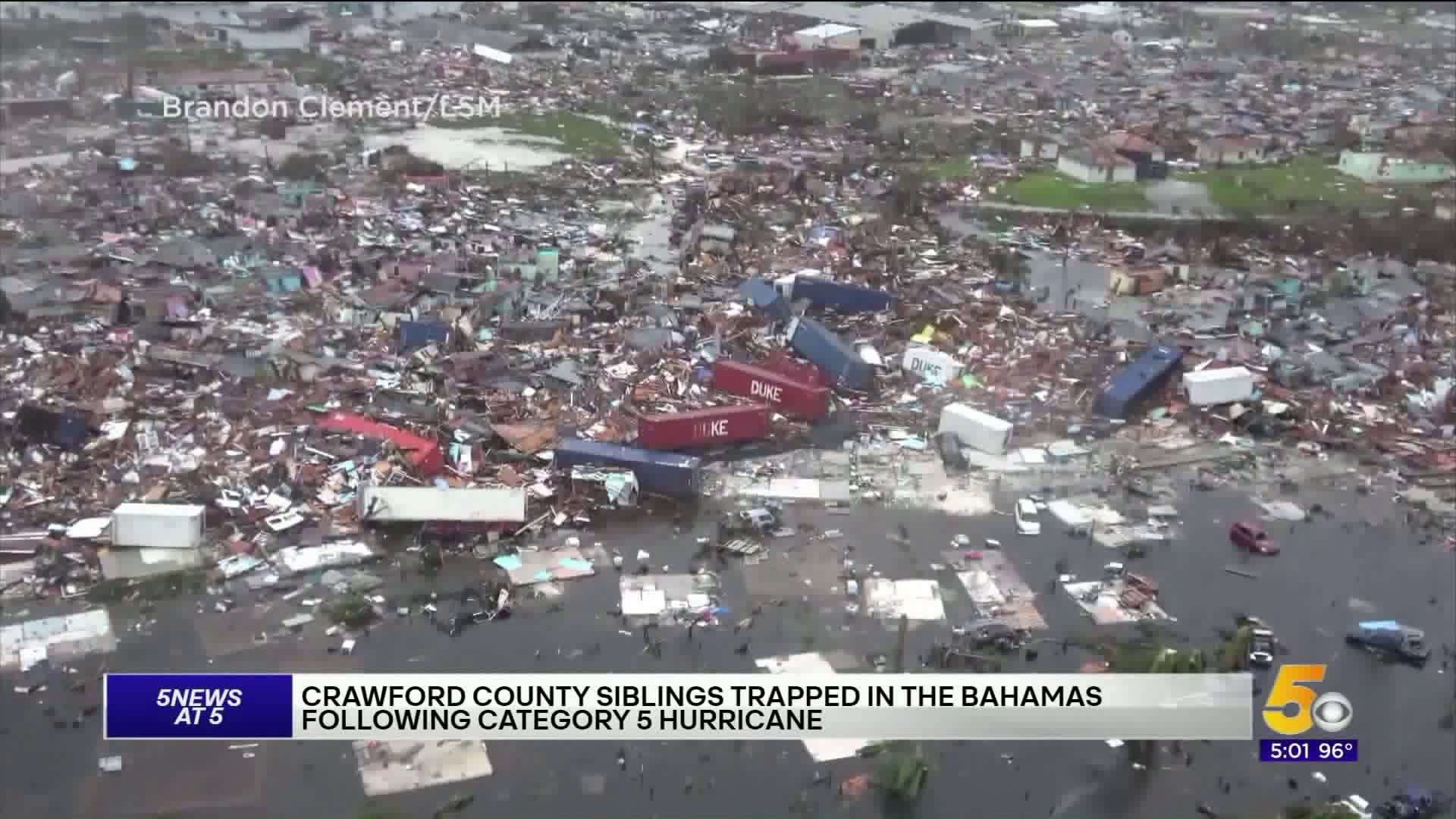 Crawford County Sibilings Trapped in Bahamas After Hurricane Dorian