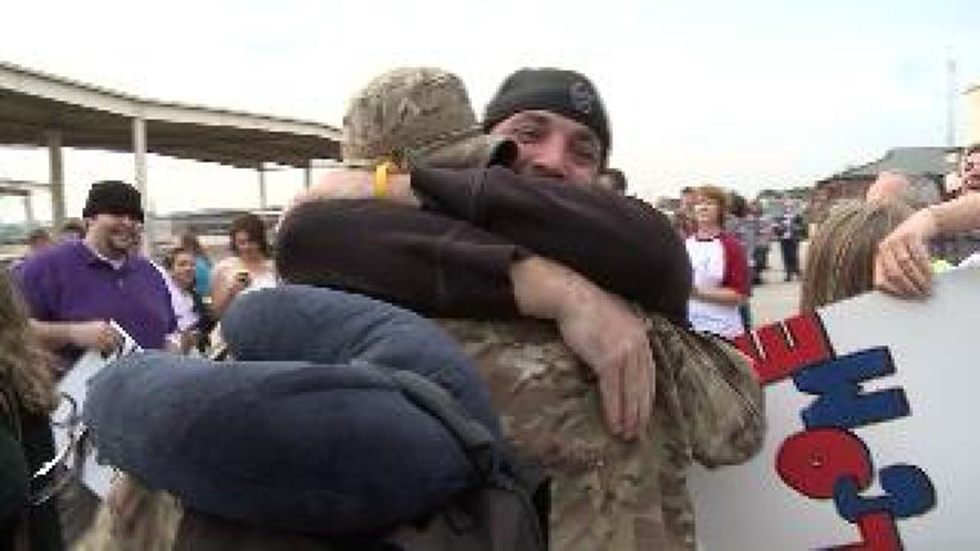 Portion of 188th Returns Home