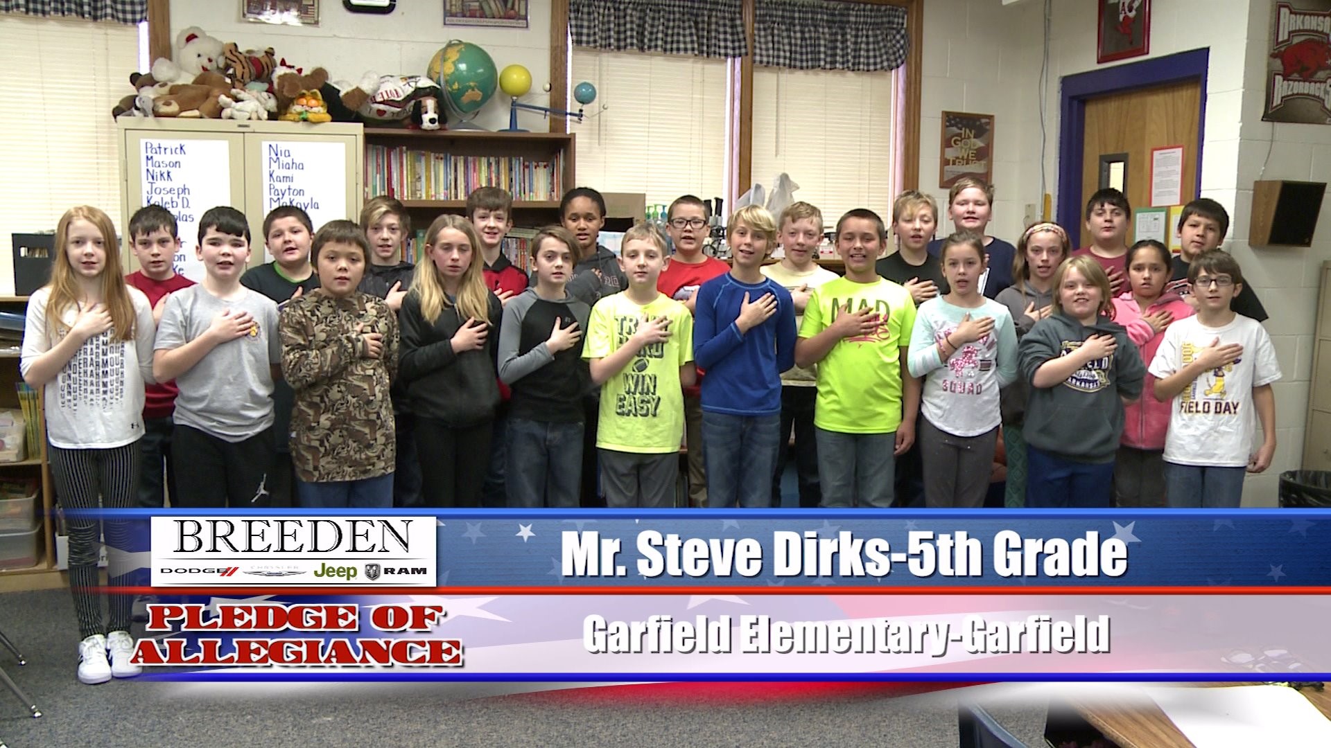 Mr. Steve Dirks  5th Grade  Garfield Elementary