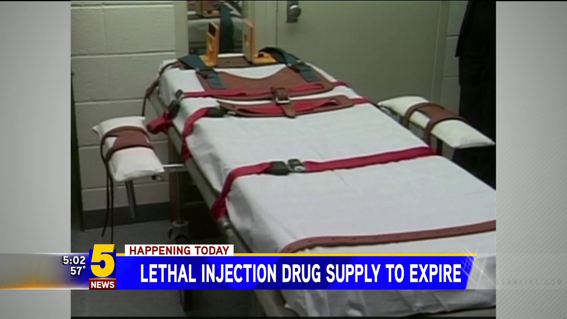 Lethal Drug Injection To Expire