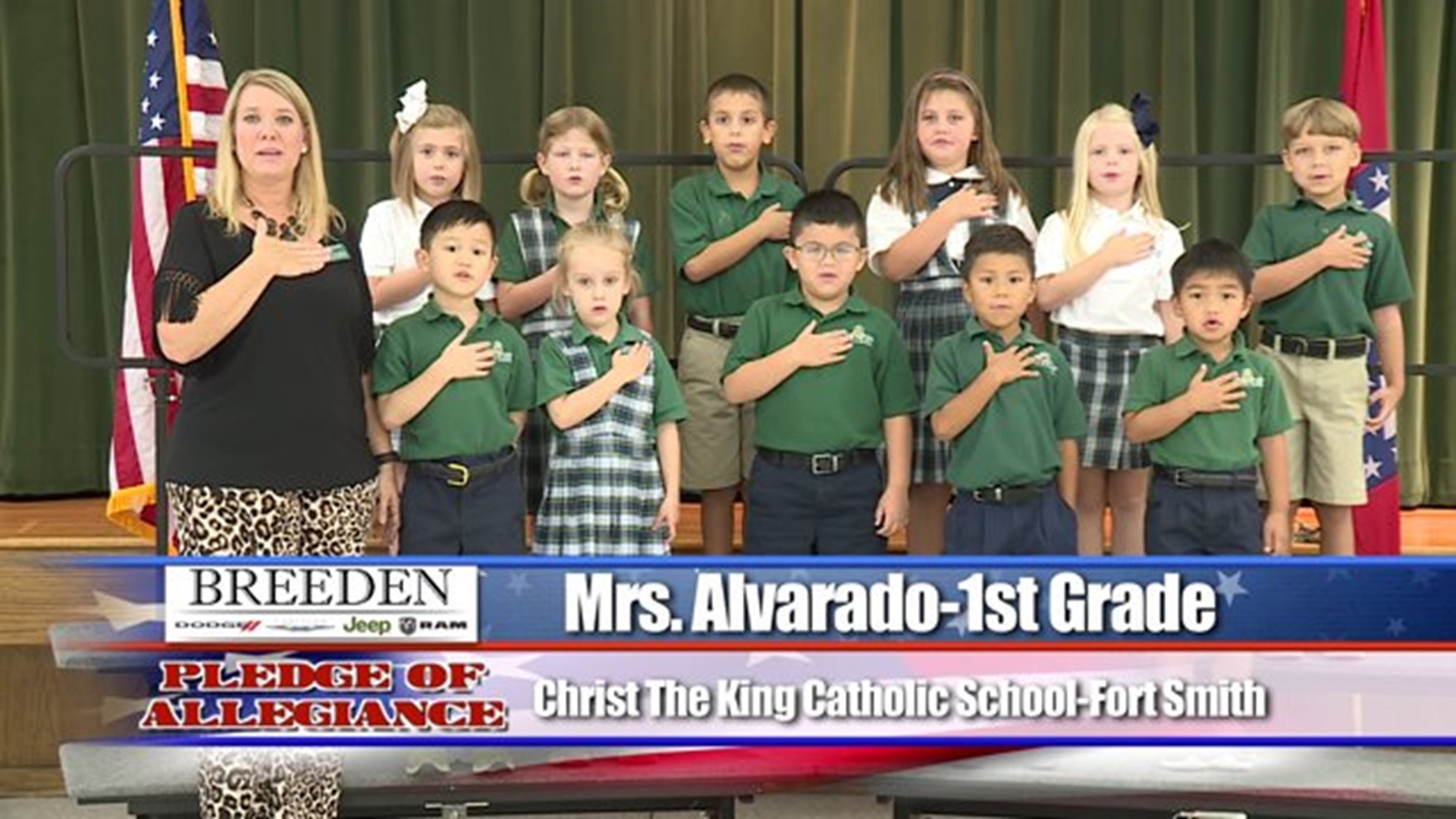 Christ the King Catholic School - Fort Smith - Mrs. Alvarado - 1st Grade