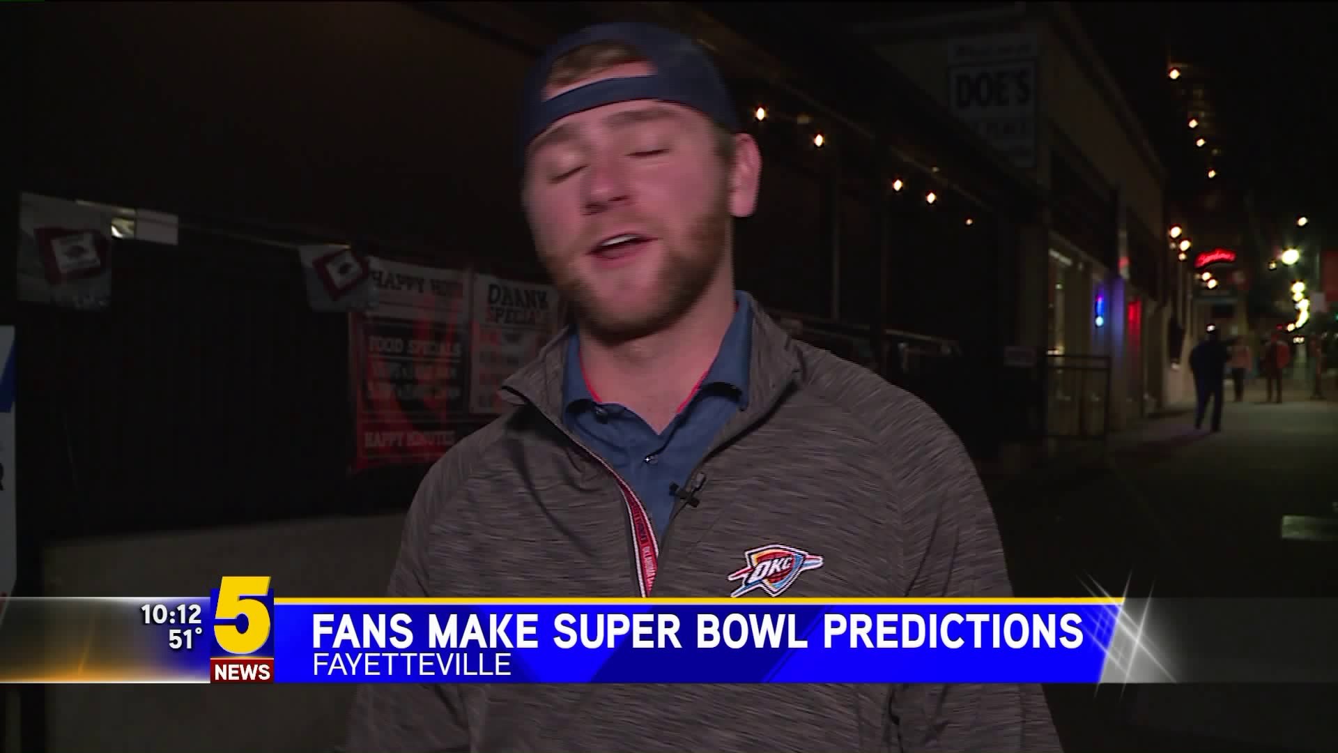 Fans Make Super Bowl Predictions