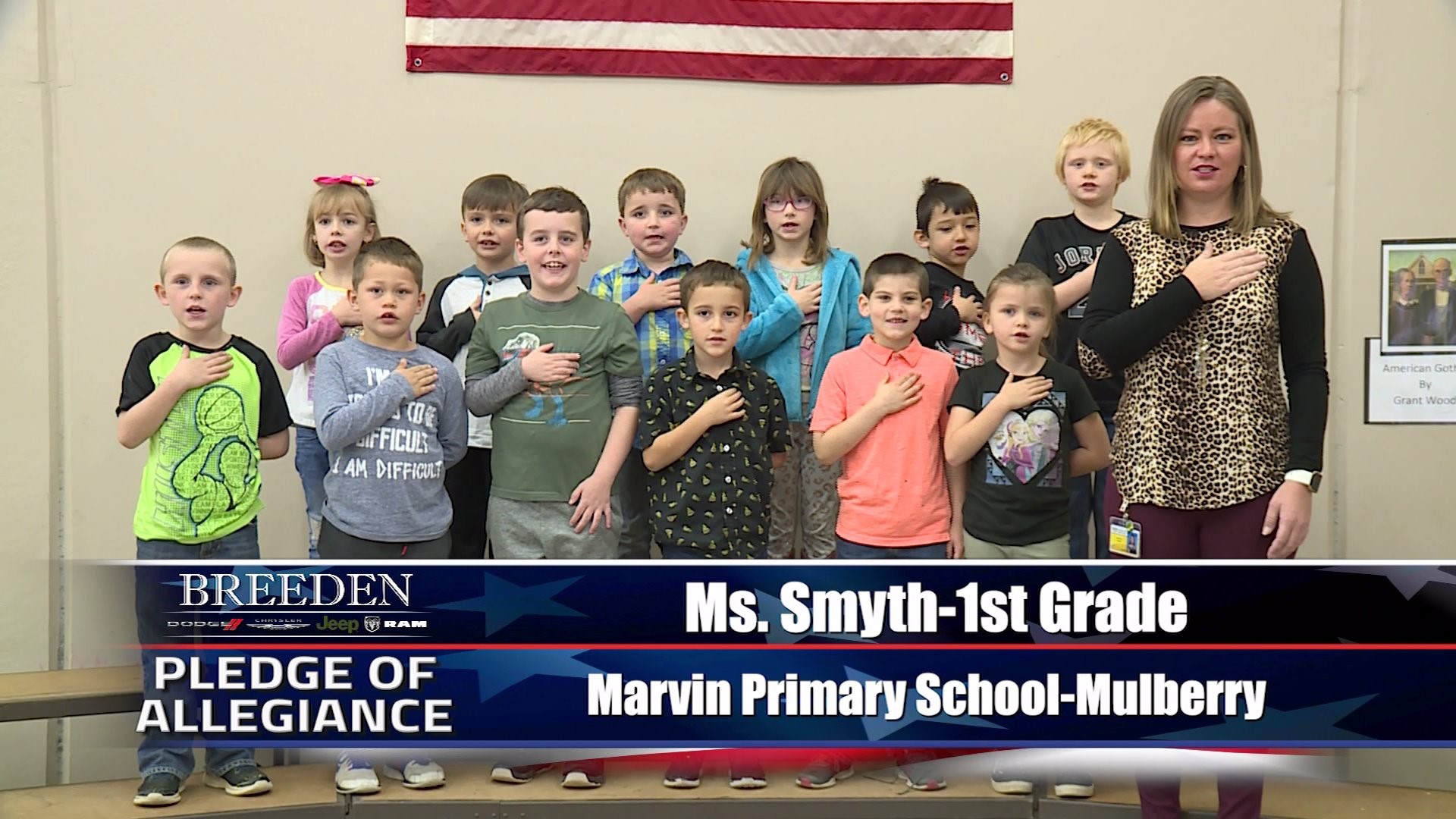 Ms. Smyth  1st Grade Marvin Primary School, Mulberry
