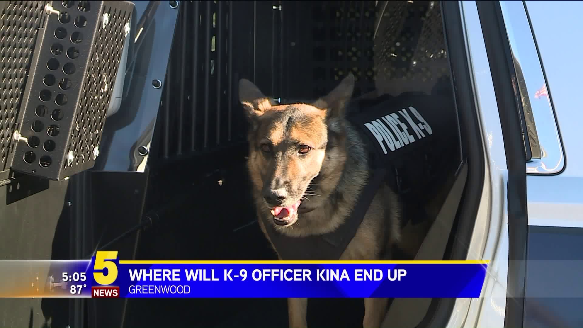 Where Will K-9 Officer Kina End Up