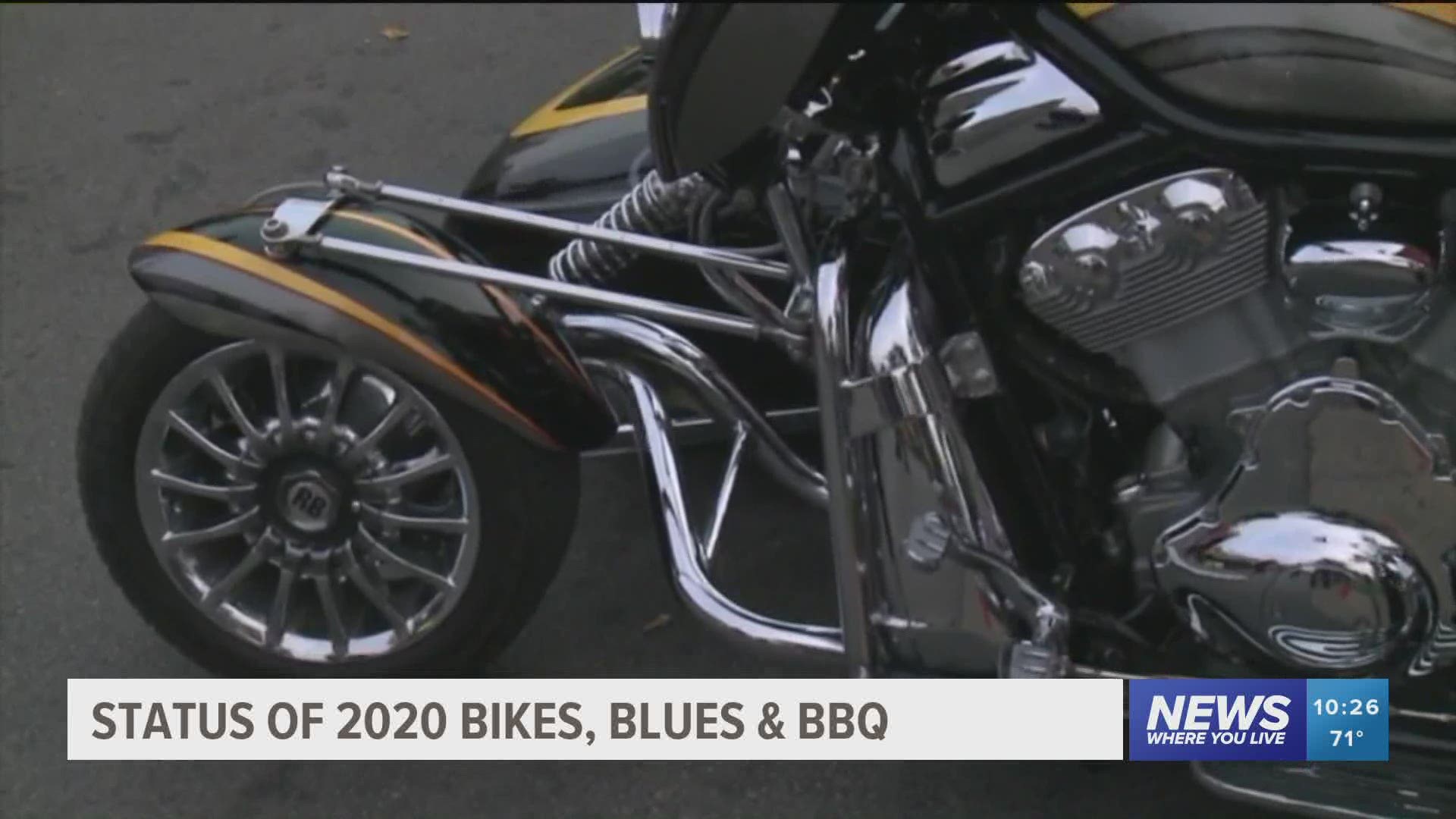 Will the 2020 Bikes, Blues and BBQ motorcycle rally be canceled, or will the annual tradition fill the streets of downtown Fayetteville for the 20th year?