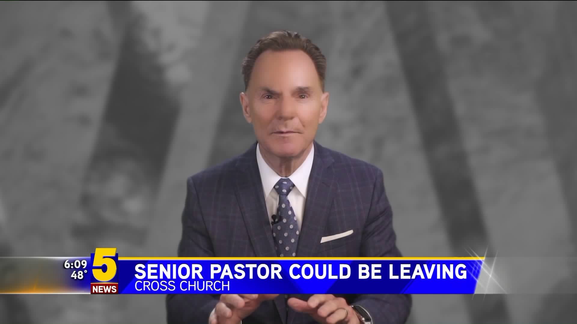 Senior Pastor Could Be Leaving Crosschurch