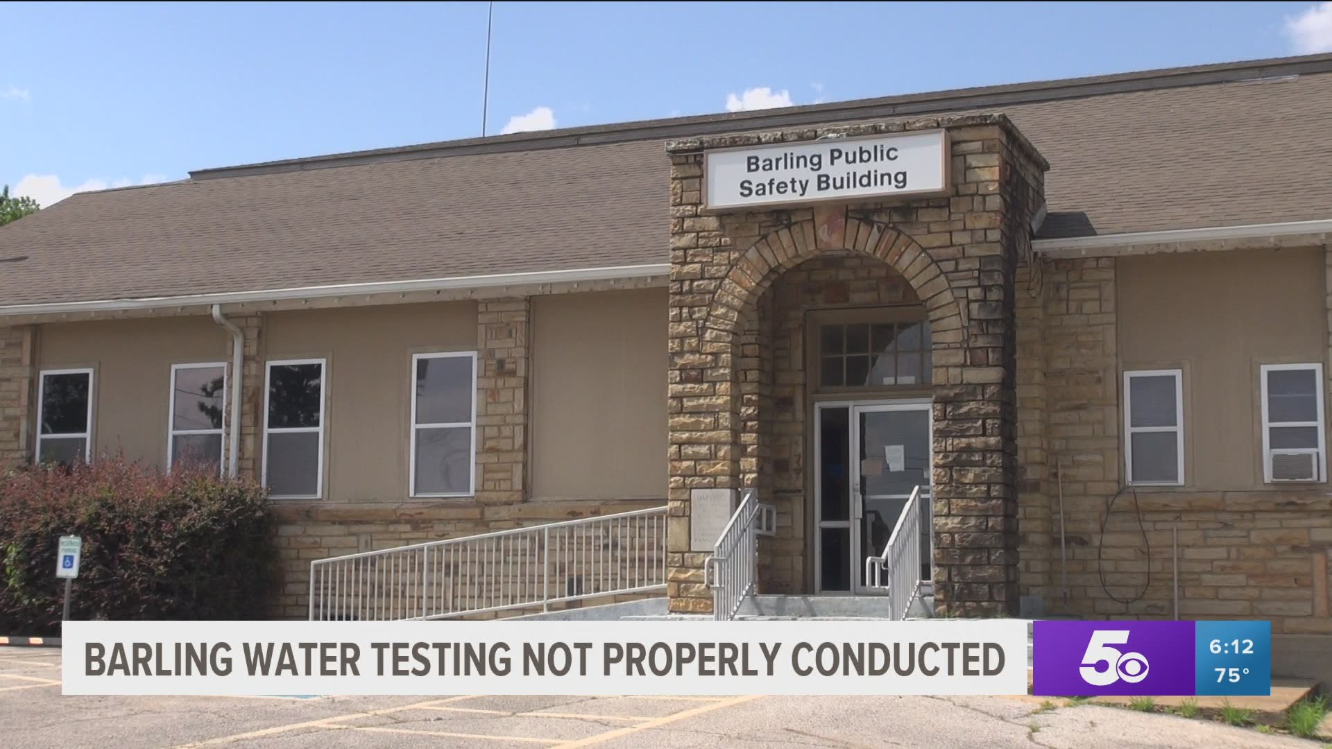 Barling water tests not properly conducted