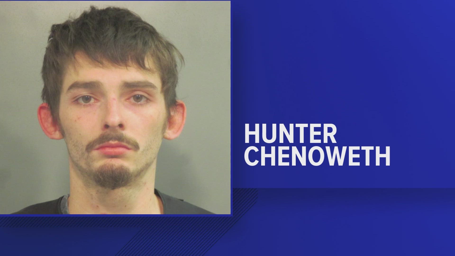 The trial has been delayed for Hunter Chenoweth who is accused of killing three family members in February 2021 near the Wesley community in Madison County.