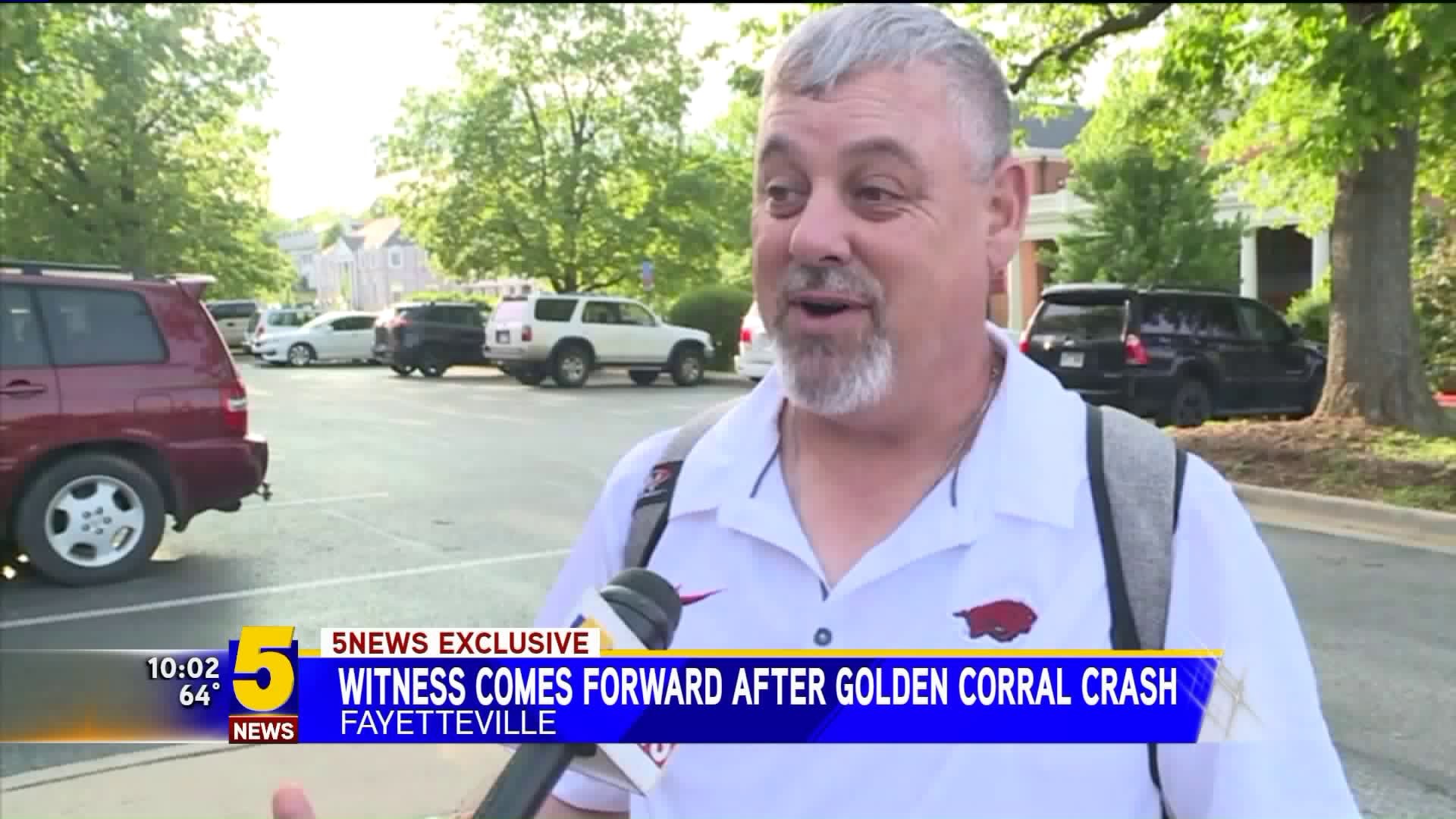 Witness Comes Forward After Golden Corral Crash In Fayetteville