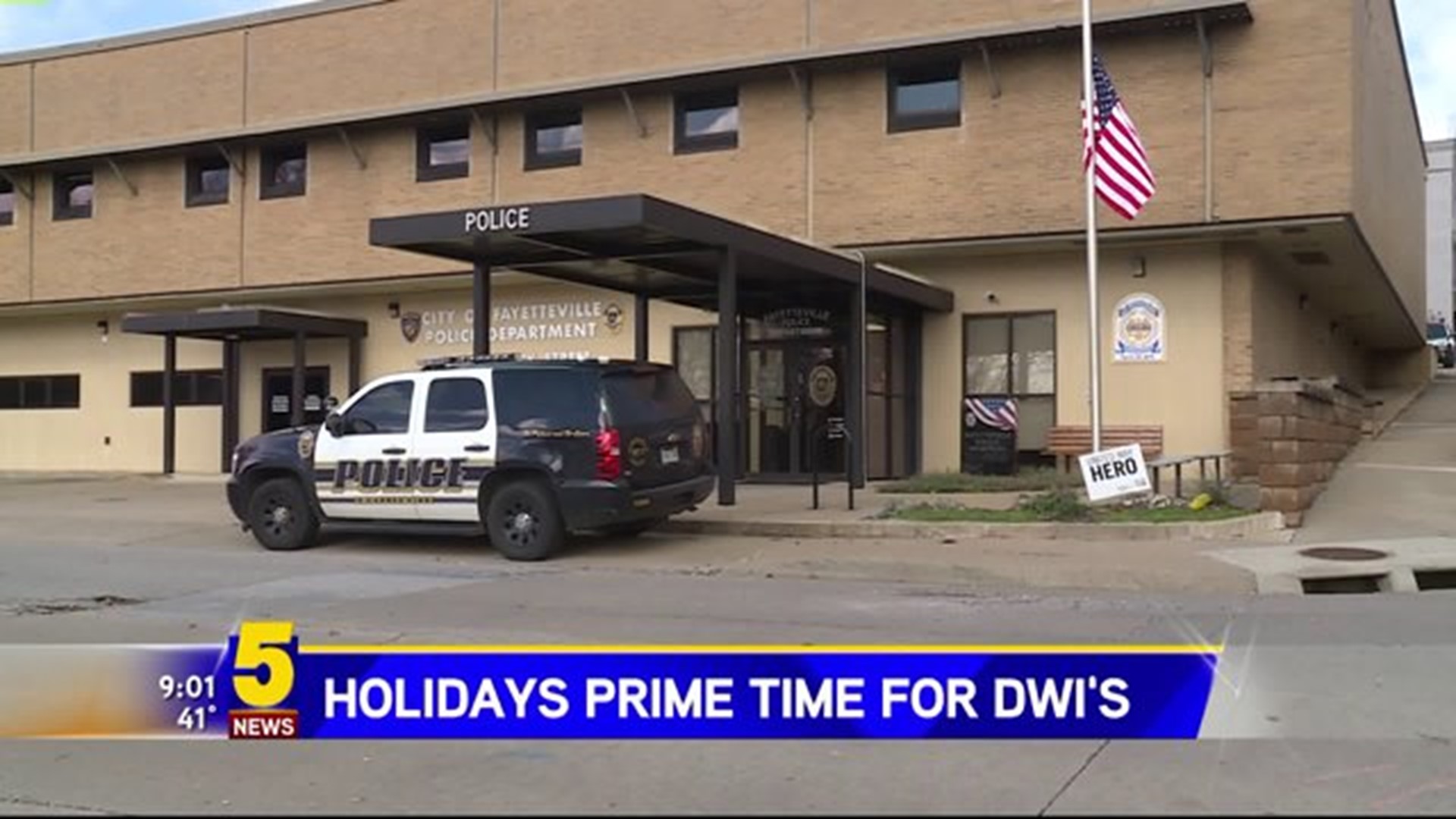 Local Holiday DWI Arrest Numbers