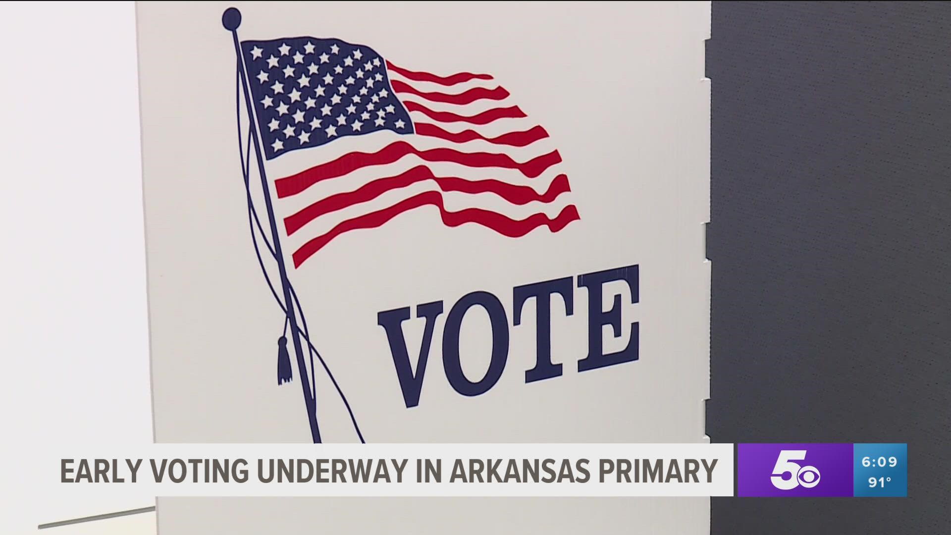 Officials are encouraging voters to cast their ballots in this year's primary elections.