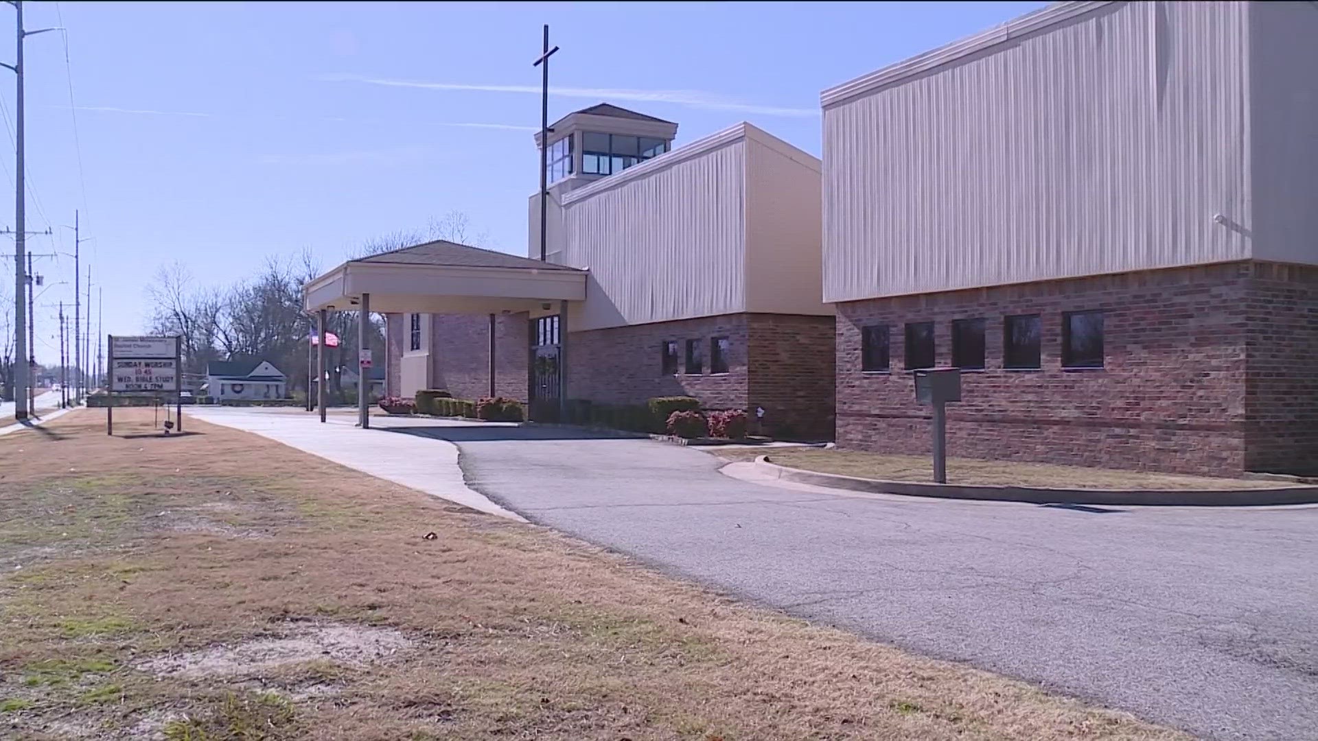 Commissioners toured Saint James Missionary Baptist Church and Spradling Baptist Church.