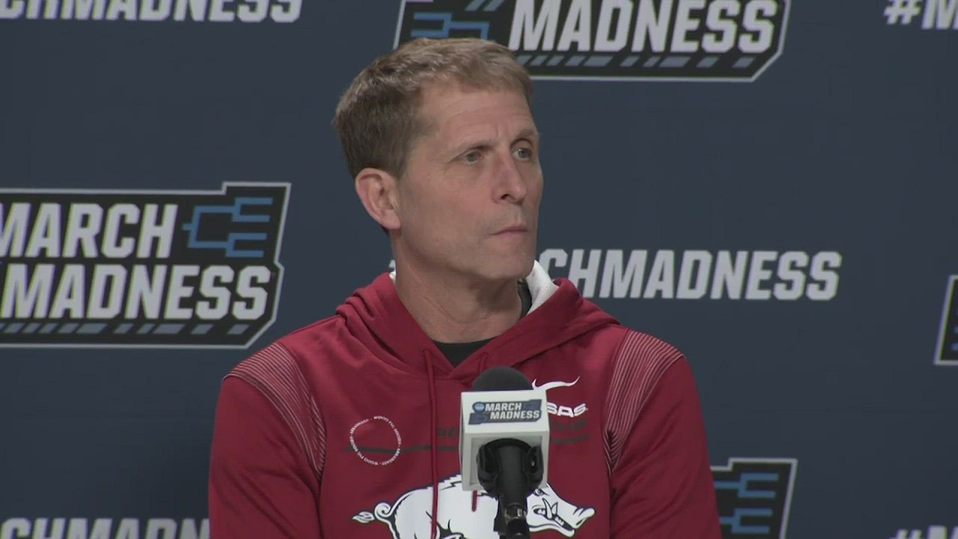 Muss talks the challenges of facing a one seed for the third straight season.