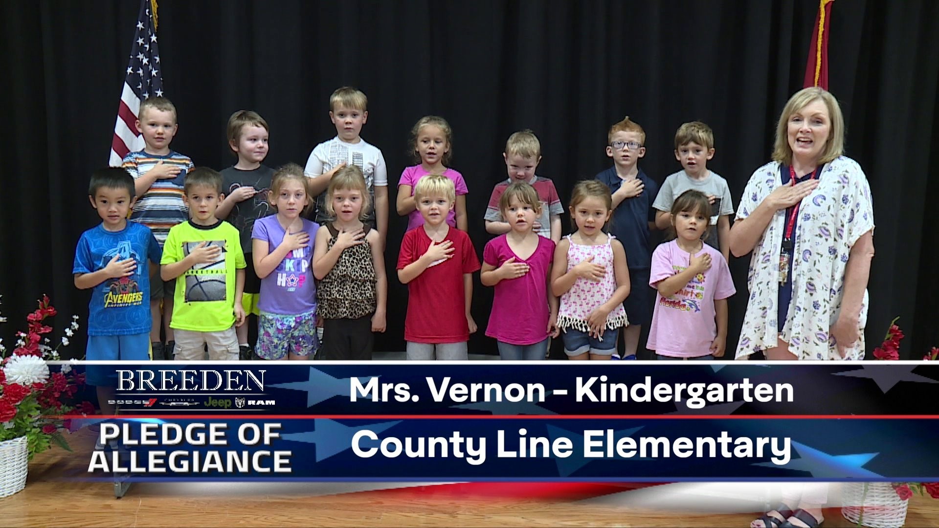 Mrs. Vernon, Kindergarten County Line Elementary