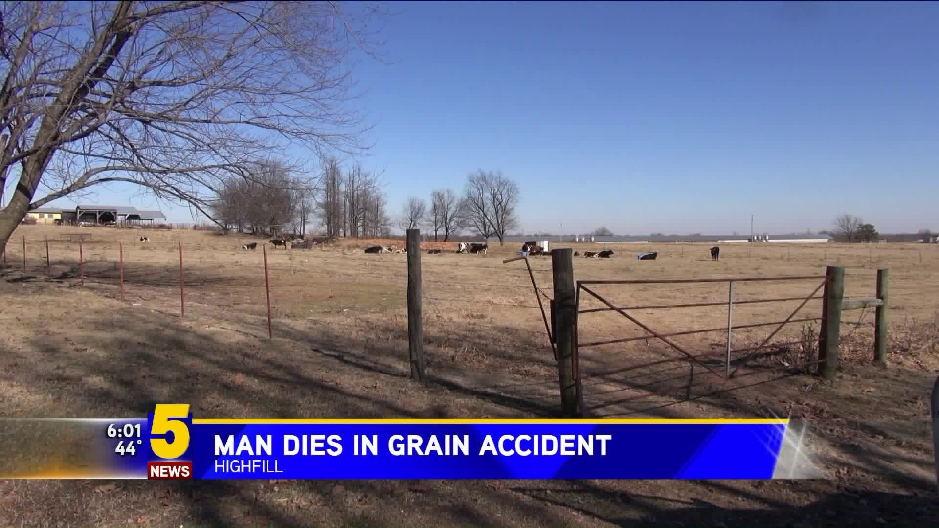 Man Dies In Grain Accident