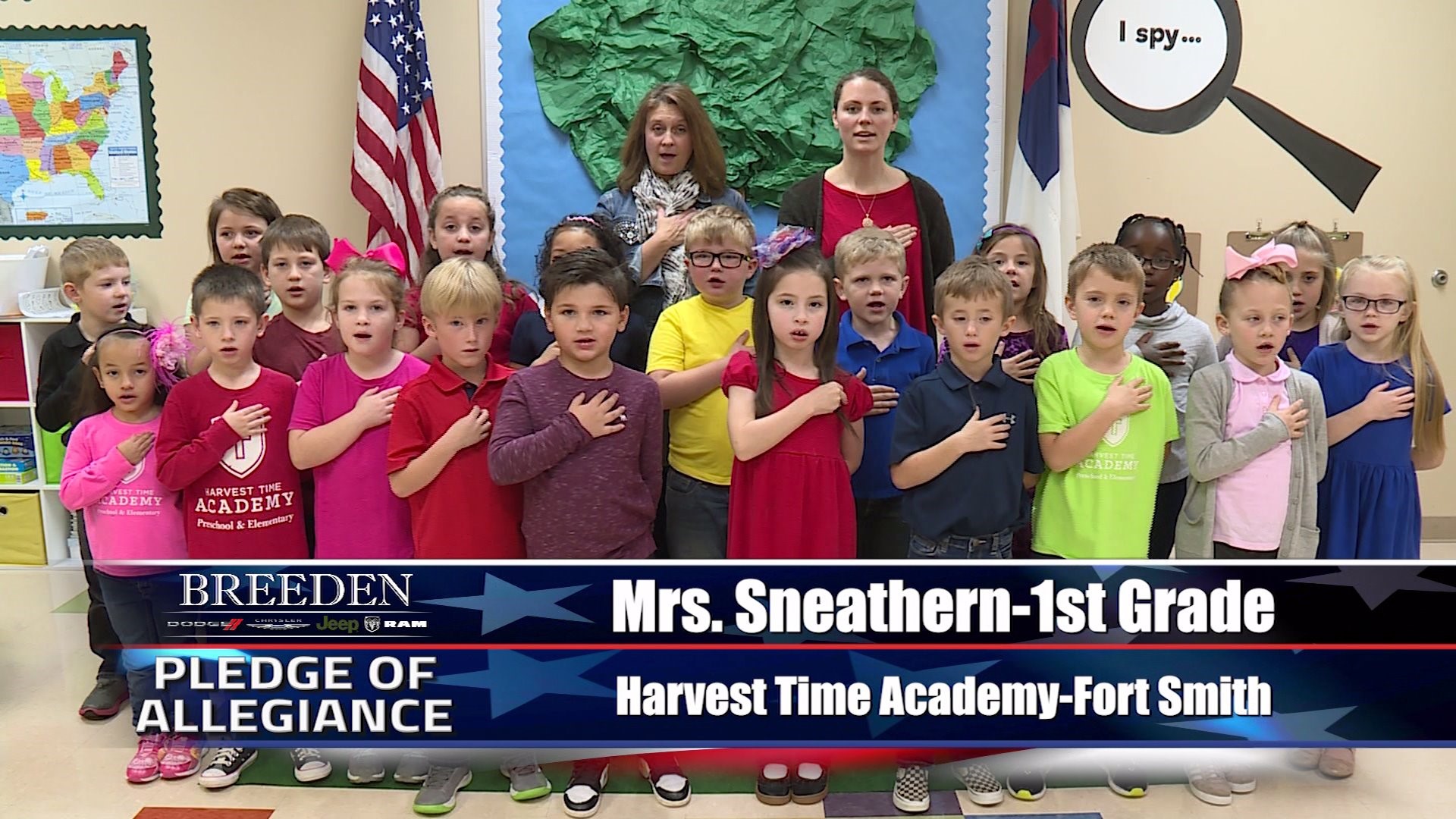 Mrs. Sneathern  1st Grade Harvest Time Academy, Fort Smith