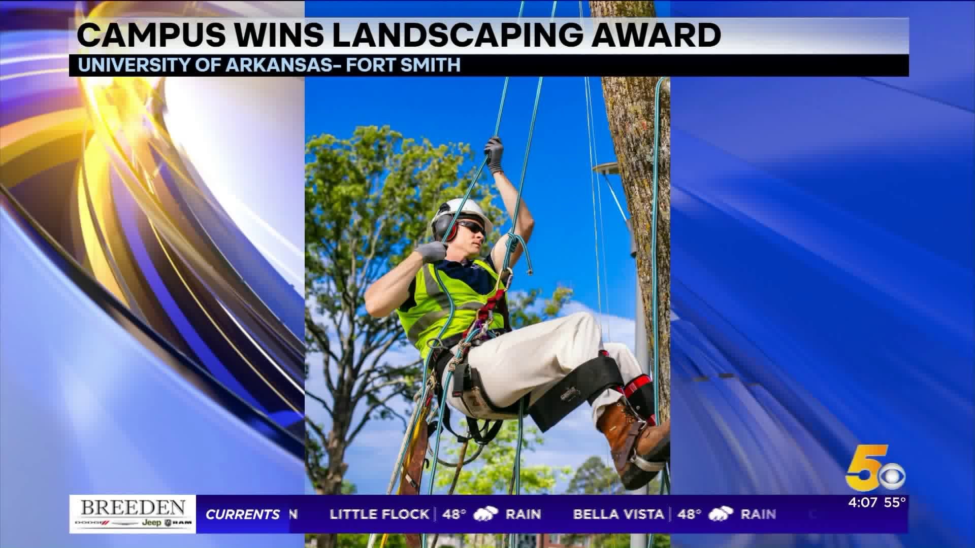 UAFS Wins Landscaping Award