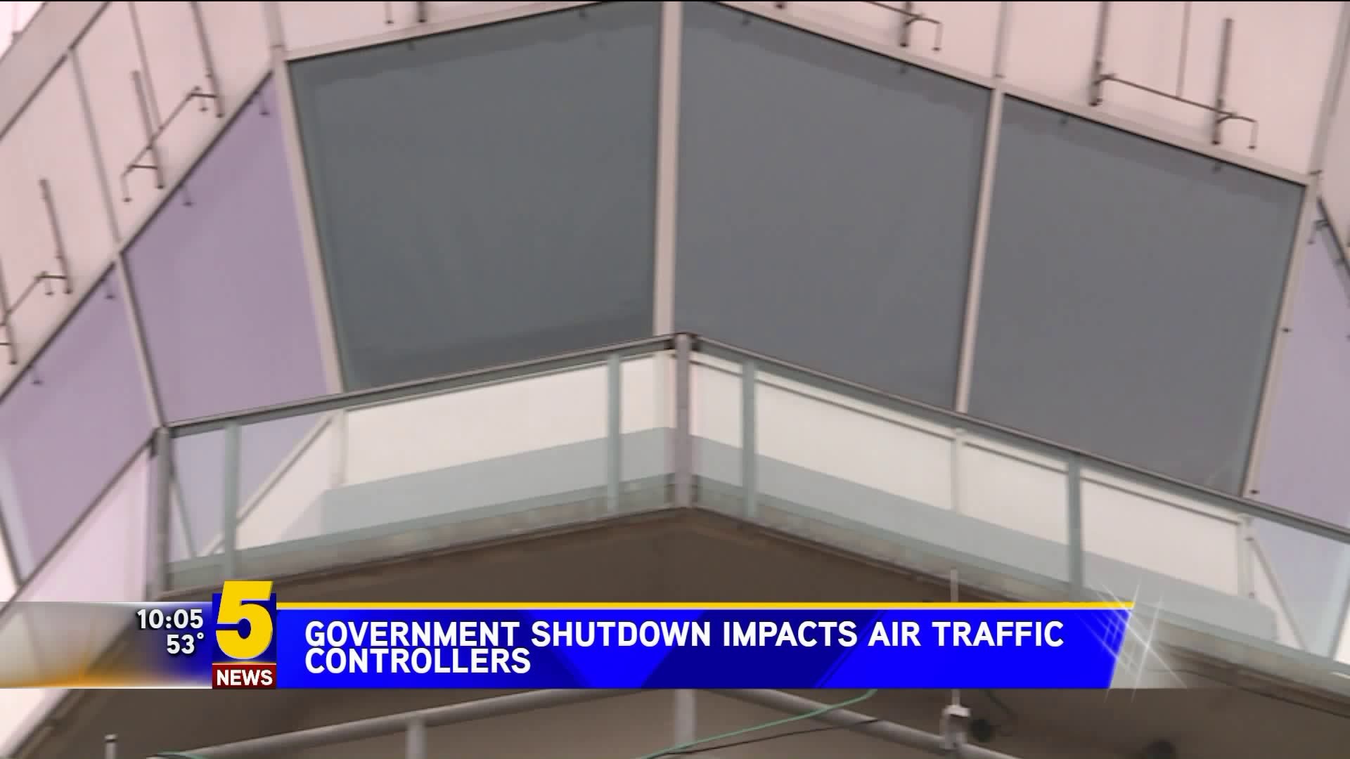Government Shutdown Impacts Air Traffic Controllers