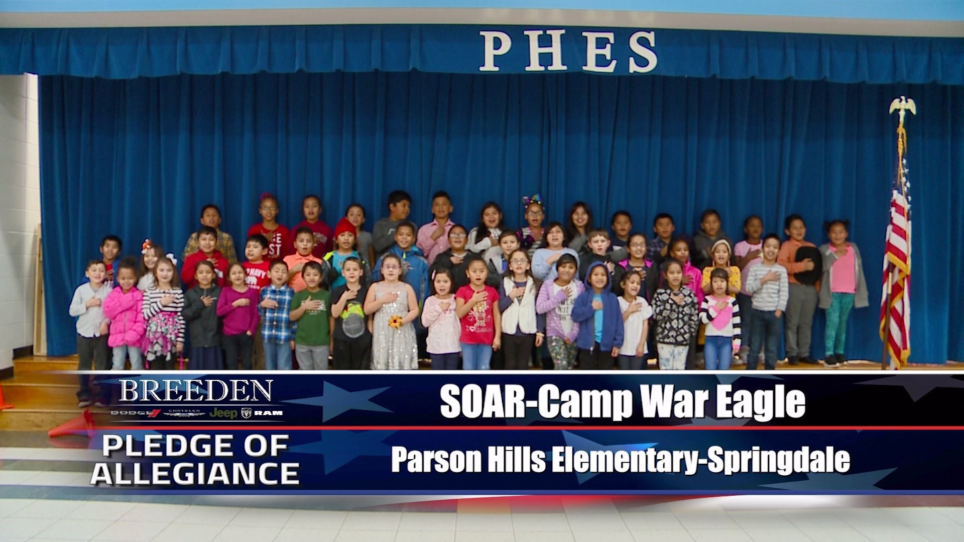 SOAR  Camp War Eagle Parson Hills Elementary, Springdale