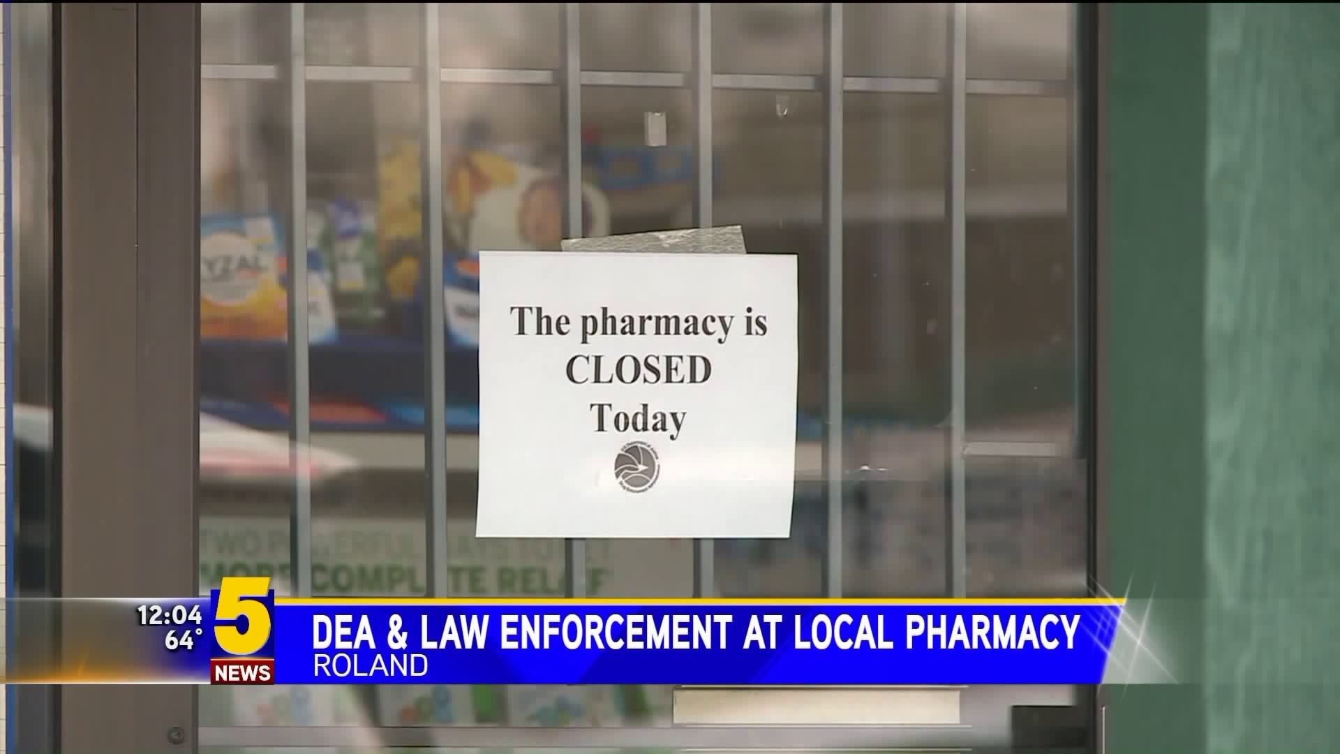 DEA and Law Enforcement At Local Pharmacy