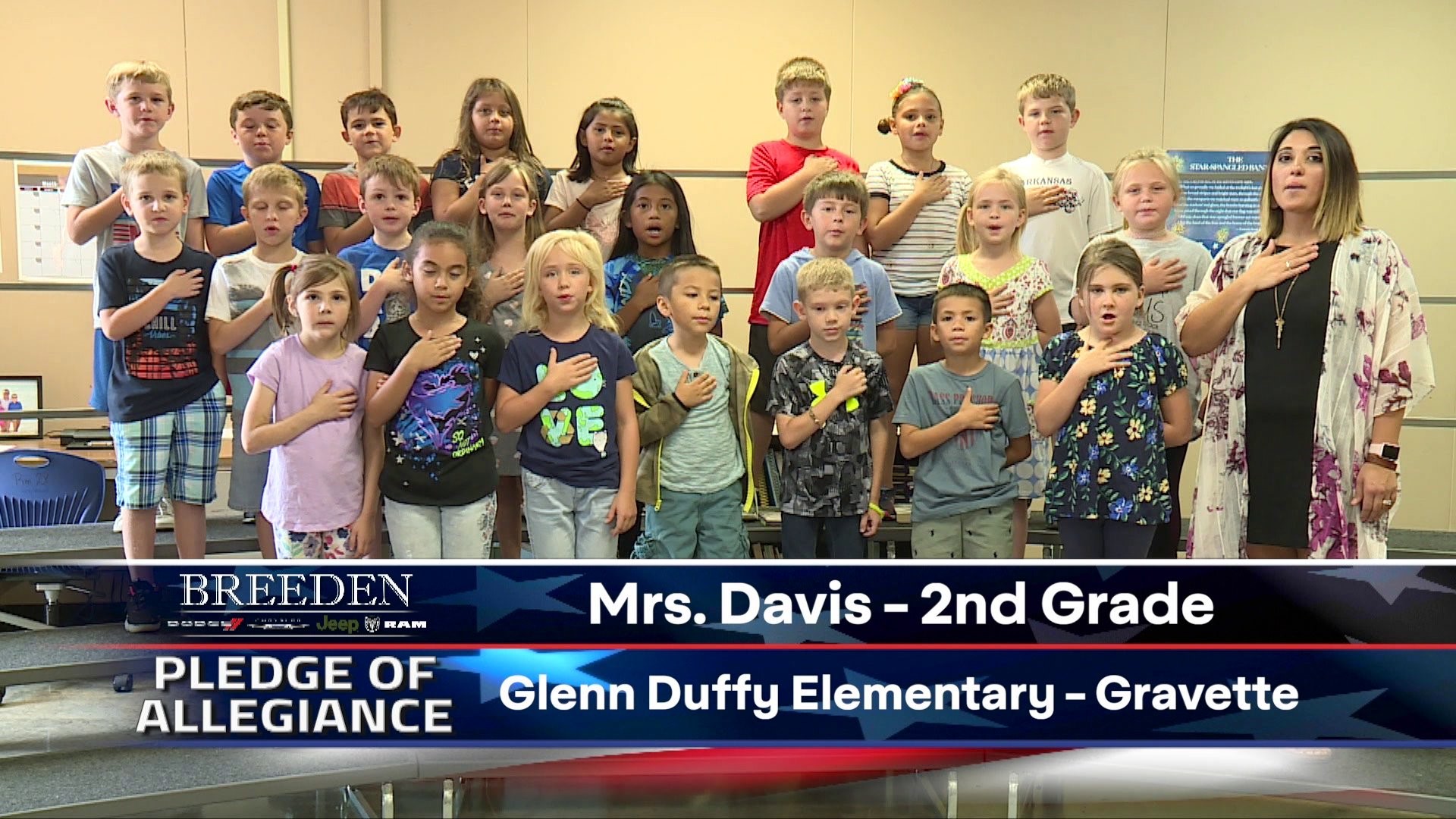 Mrs. Davis, 2nd Grade Glenn Duffy Elementary