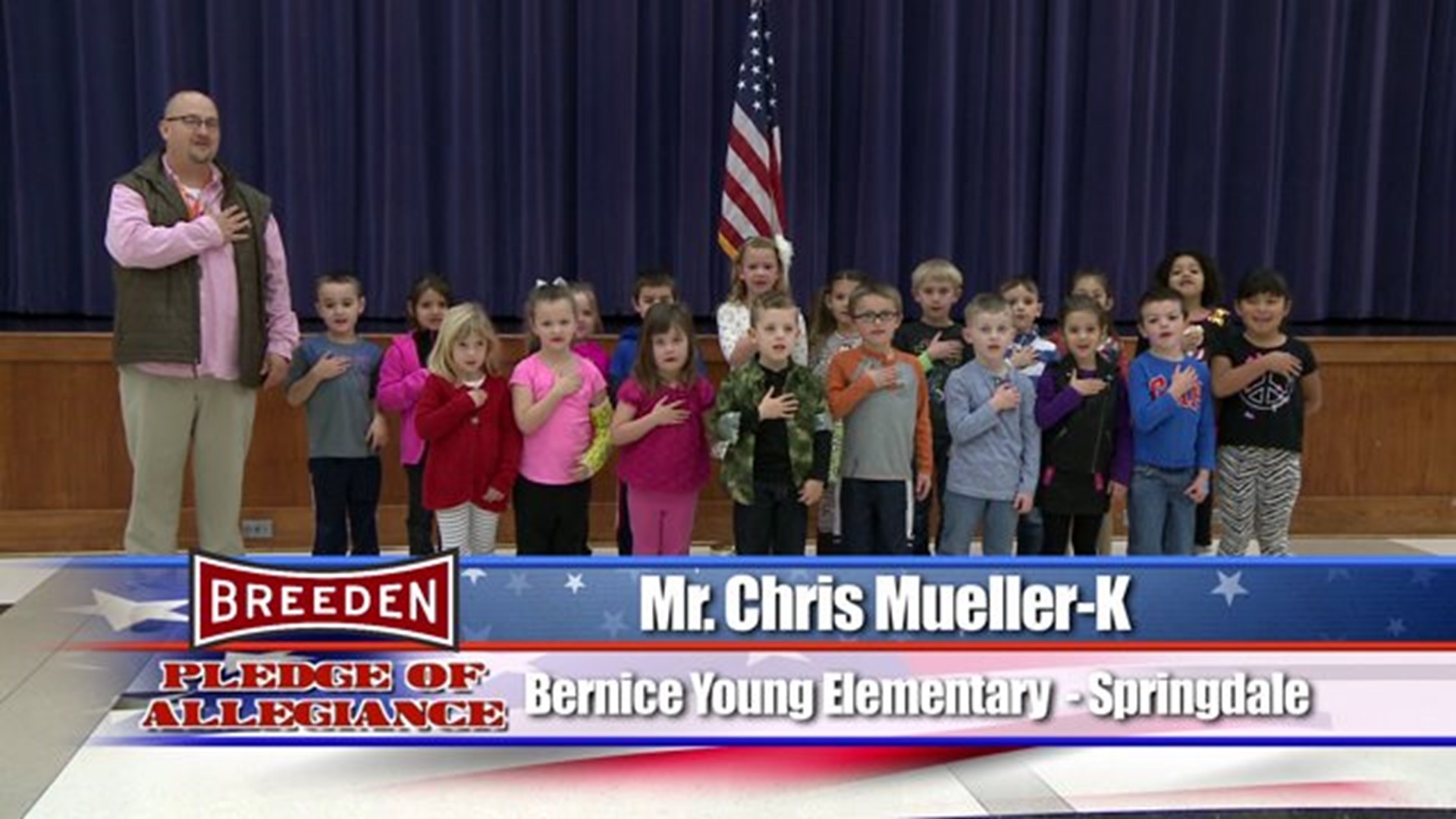 Bernice Young Elementary - Mr. Chris Mueller - Kindergarten