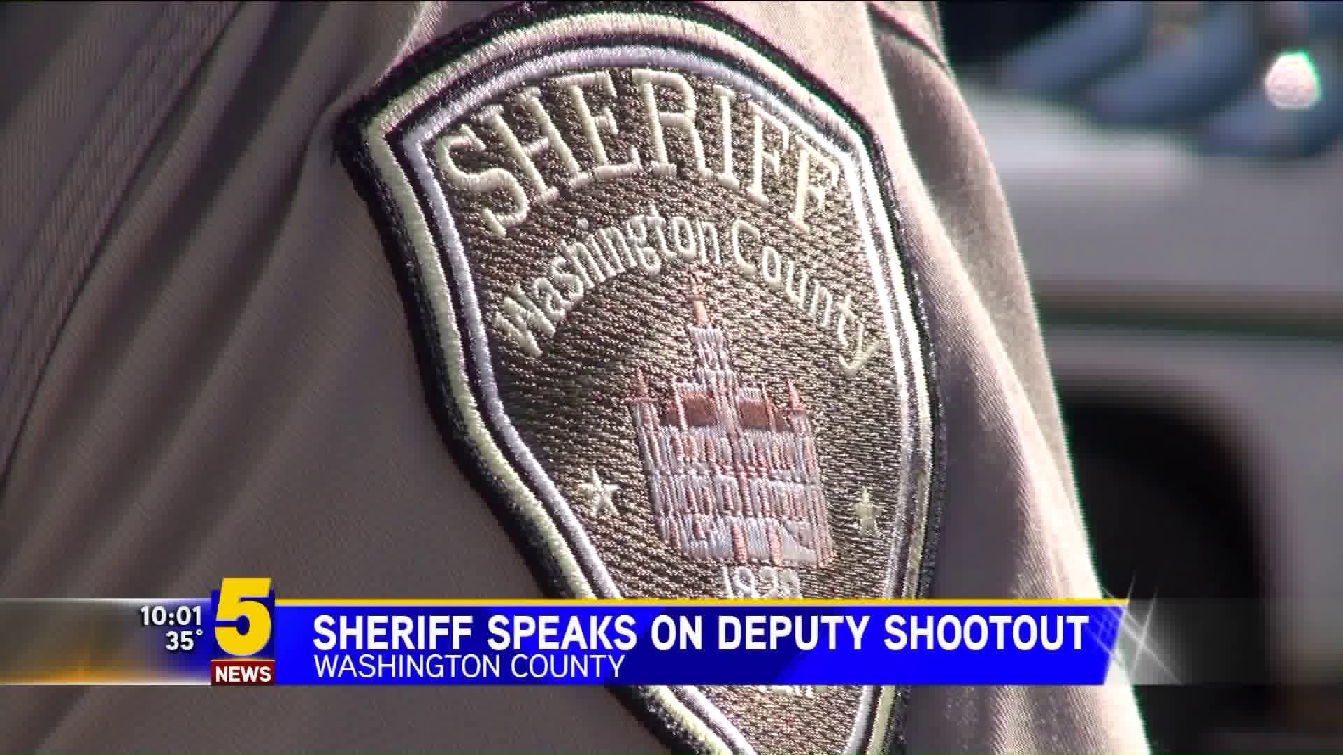 Washington Co. Sheriff Speaks On Deputy Shootout