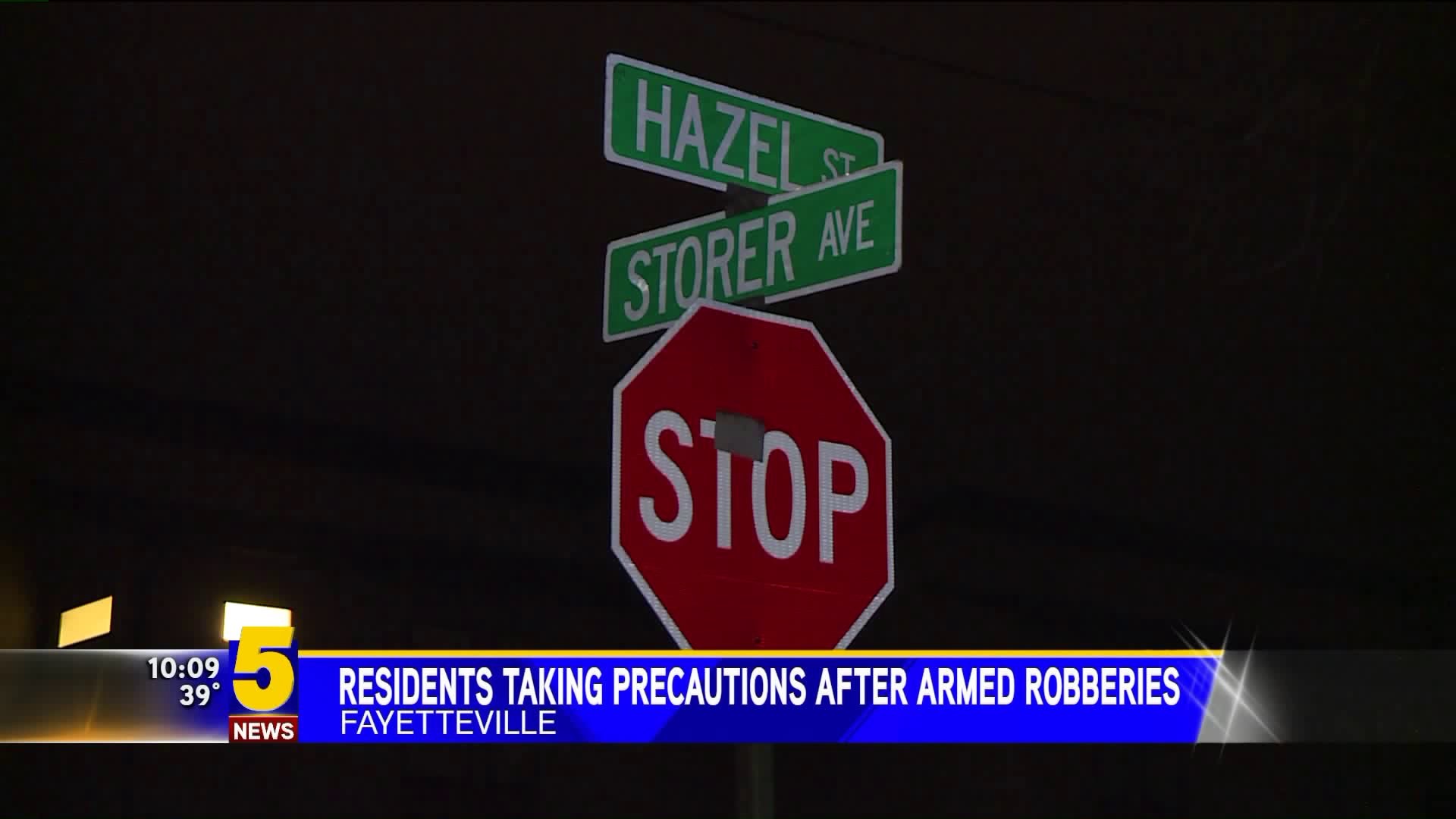 Residents taking precautions after armed robberies in fayetteville