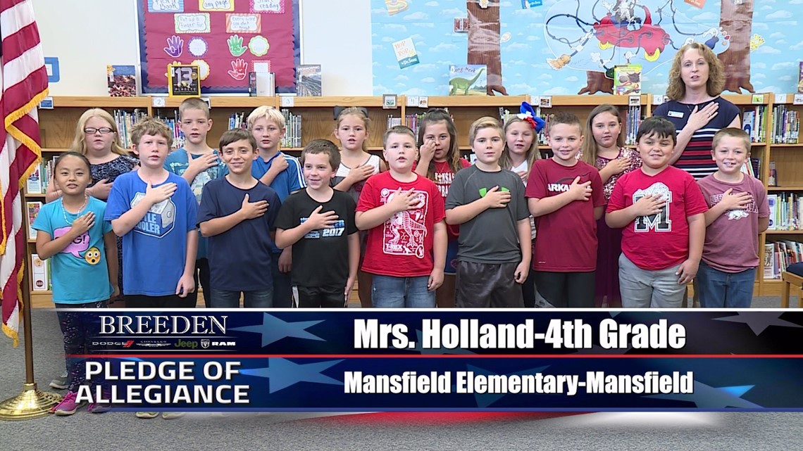 Mrs. Holland – 4th Grade Mansfield Elementary, Mansfield | 5newsonline.com