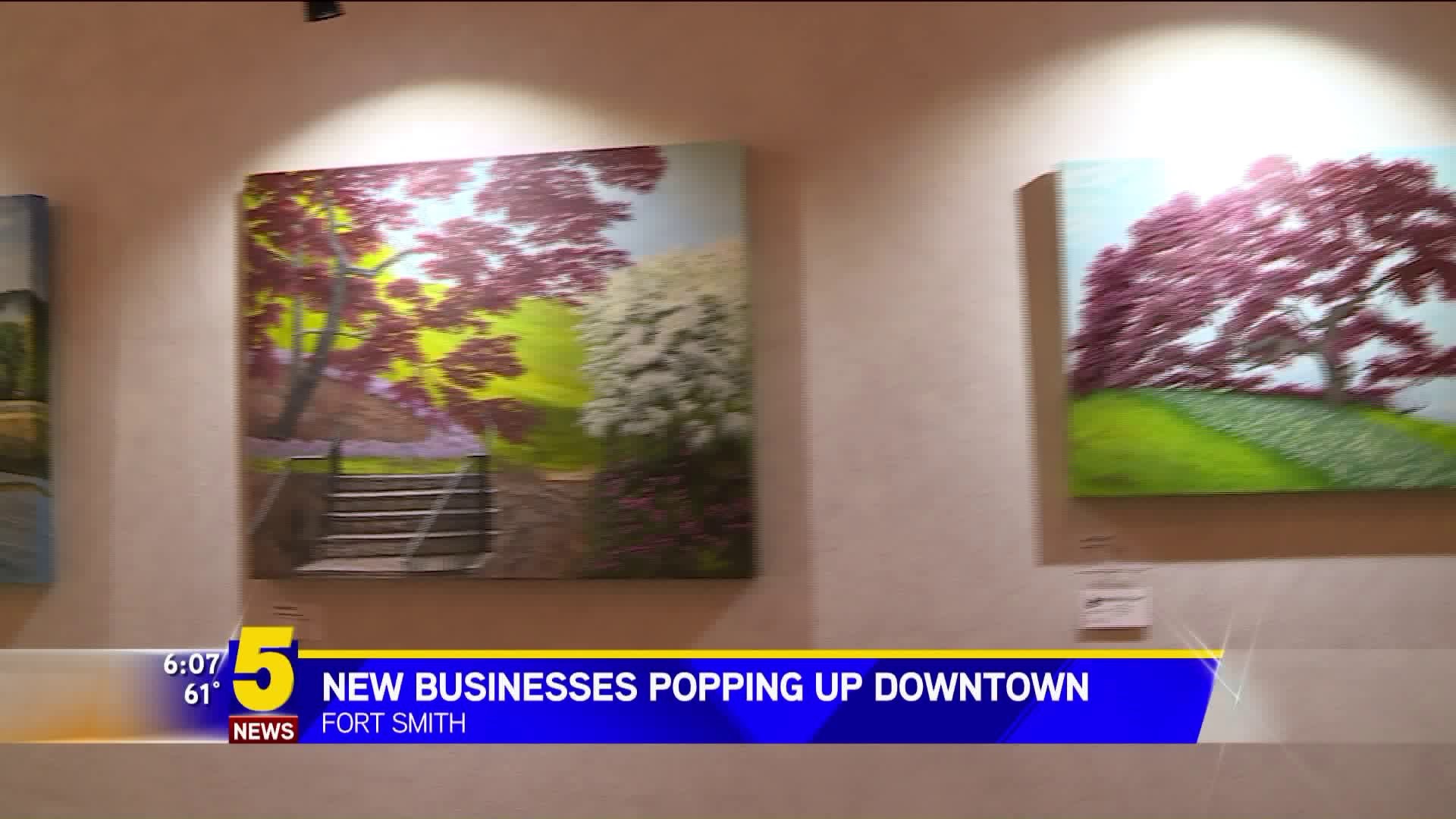 New Businesses Popping Up Downtown