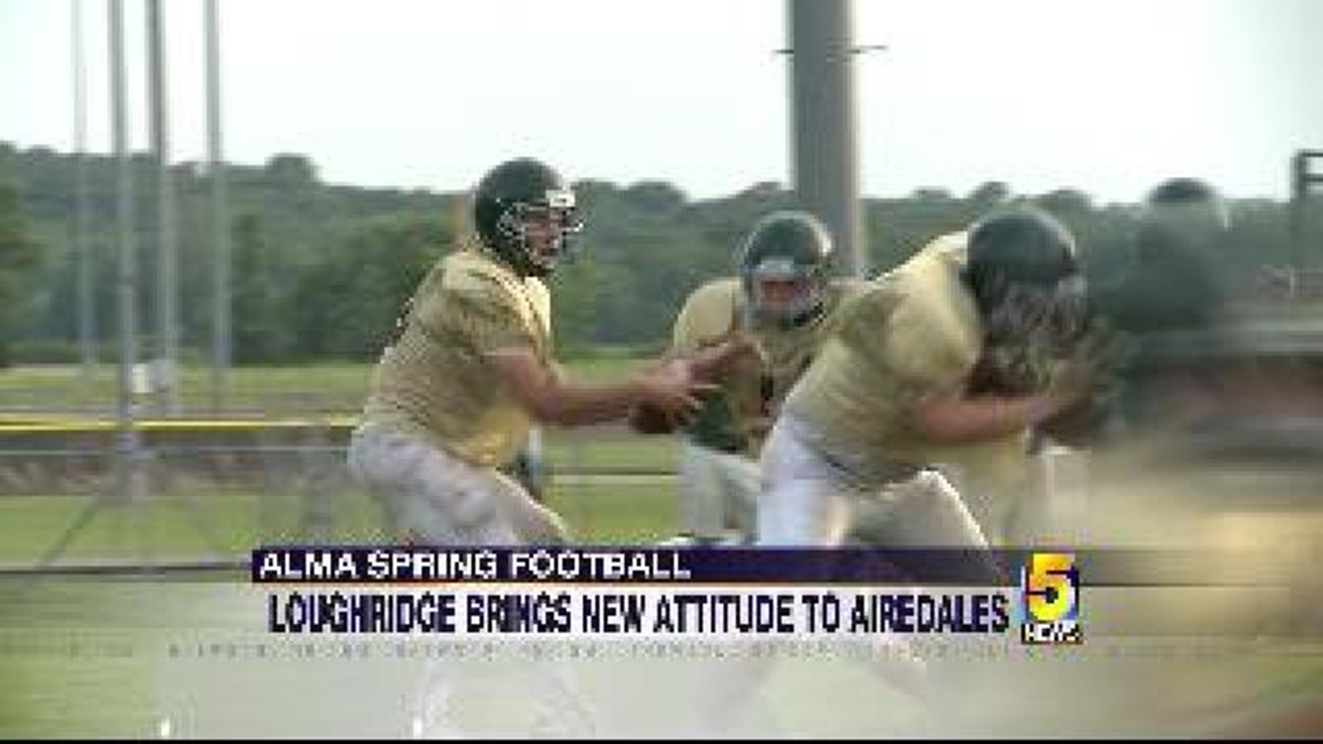 Alma Spring Football Report