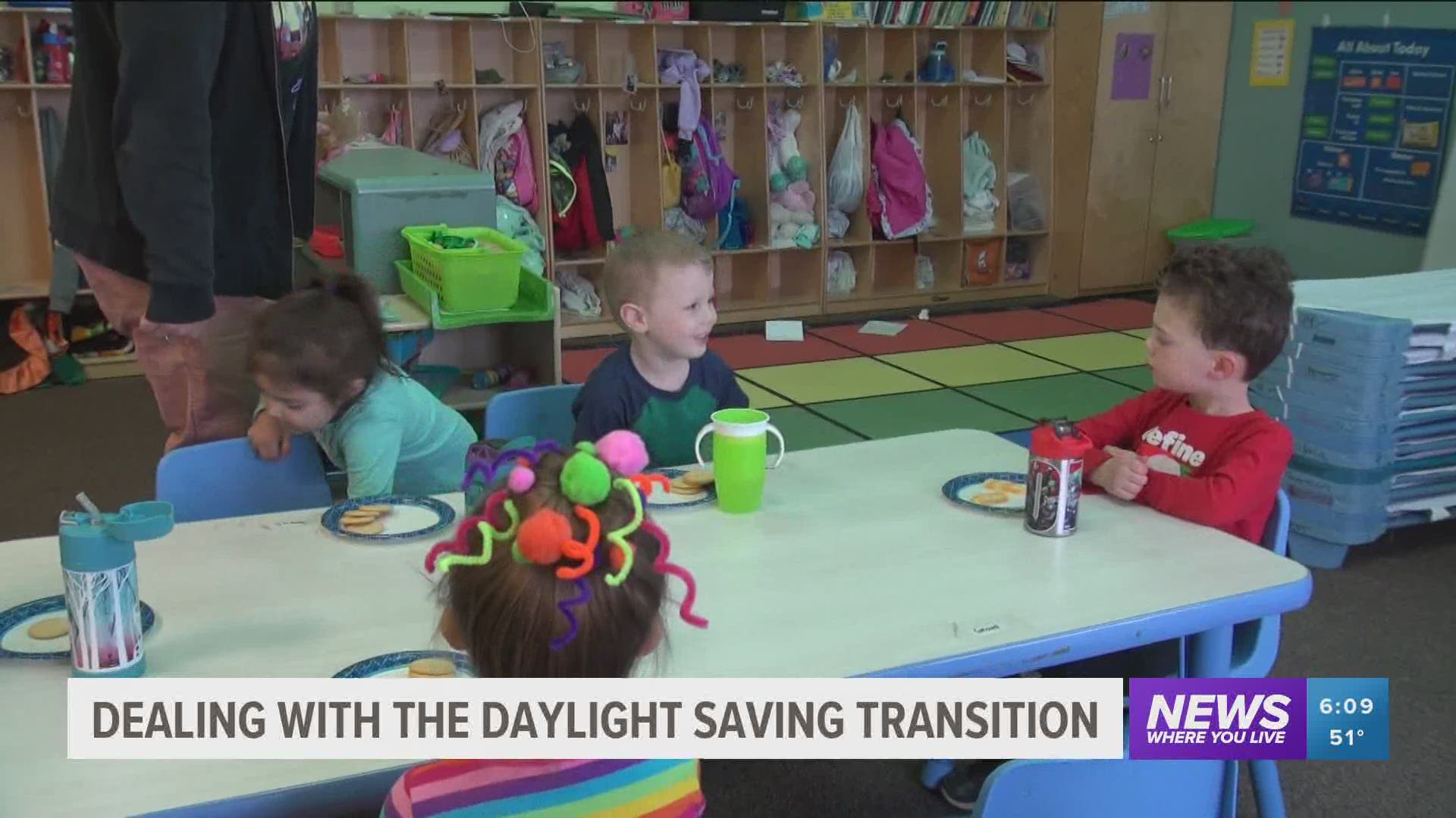 How parents and kids are dealing with losing an hour of sleep during Daylight Savings.
