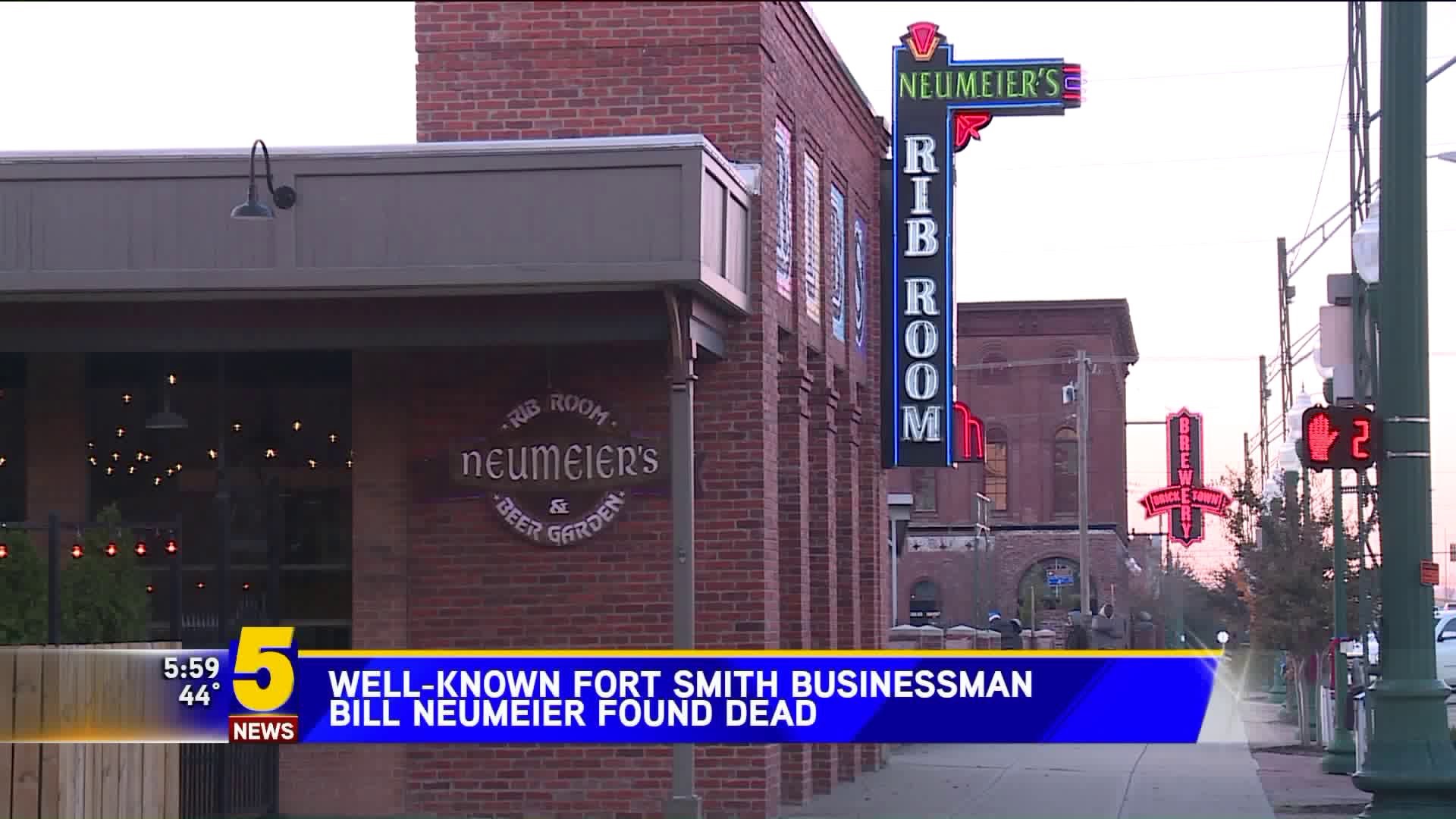 Well-Known Fort Smith Businessman Bill Neumeier Found Dead