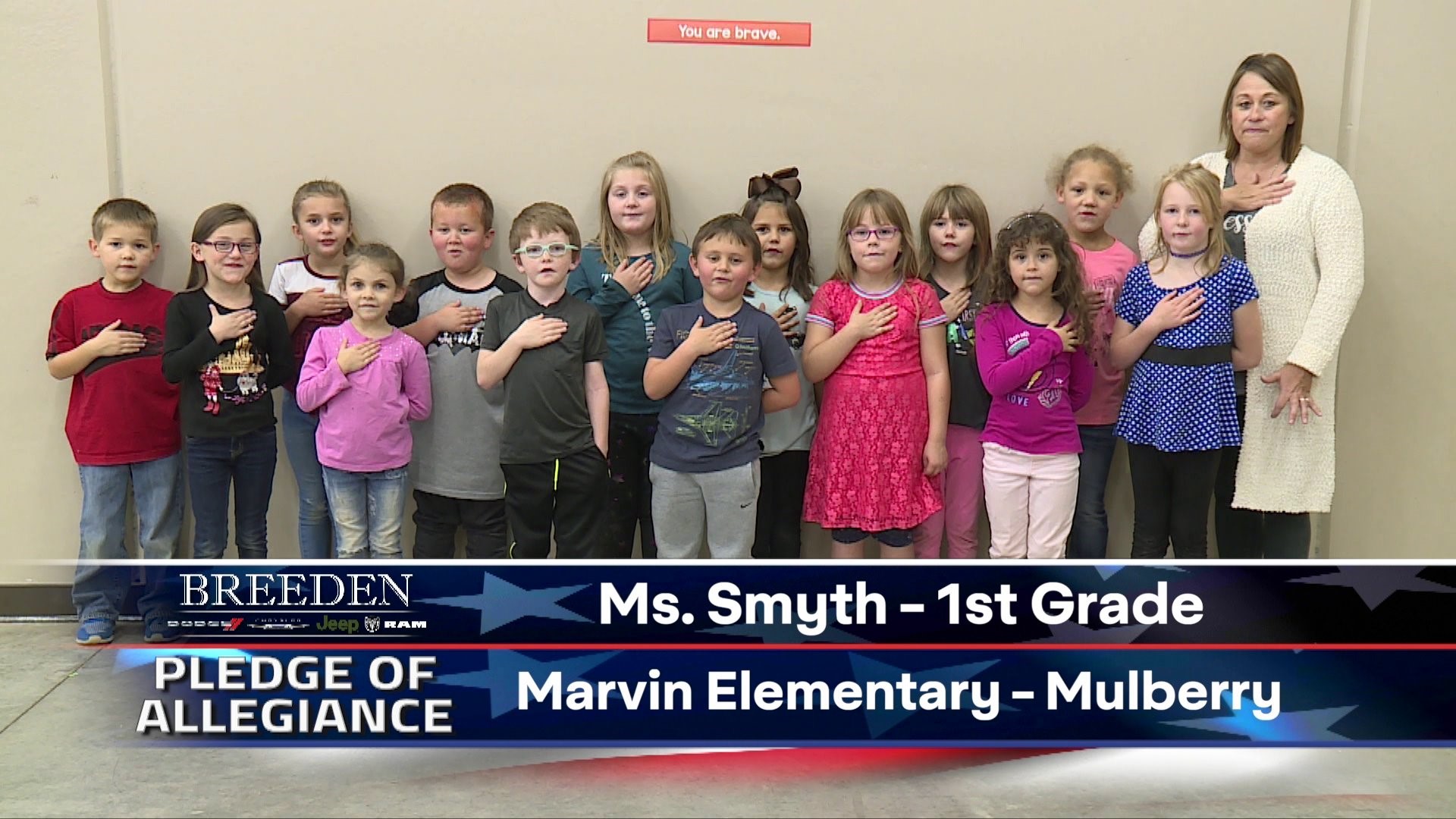 Ms. Smith 1st Grade Marvin Elementary, Mulberry