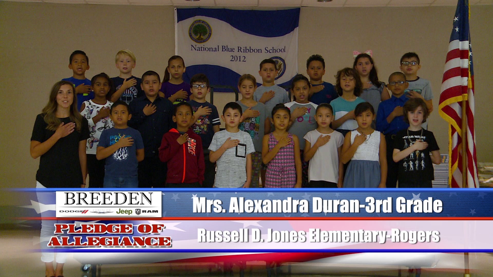 Mrs. Alexandra Duran  3rd Grade Russell D Jones Elementary, Rogers