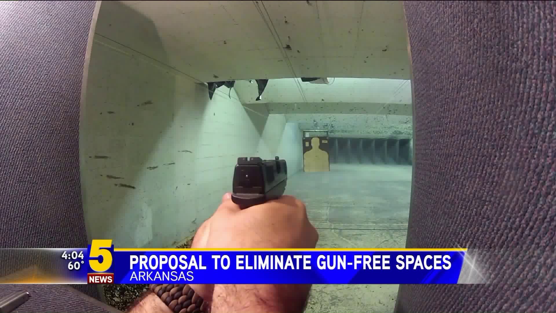 Proposal To Eliminate Gun-Free Spaces in Arkansas