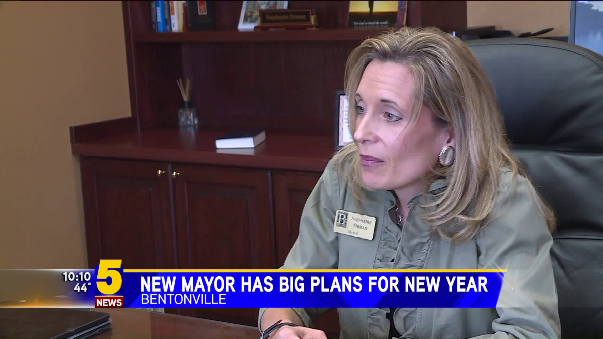New mayor has big plans for new year