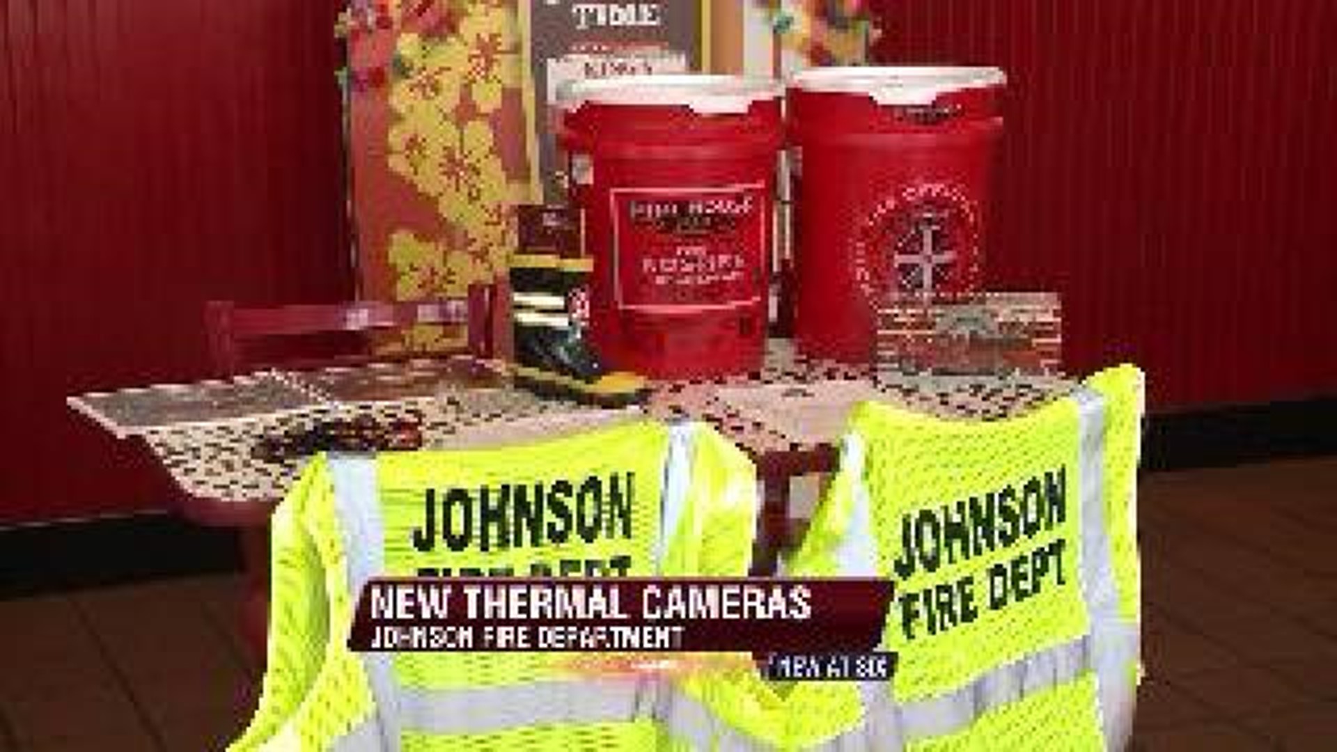 Donation Made to Johnson Fire Dept