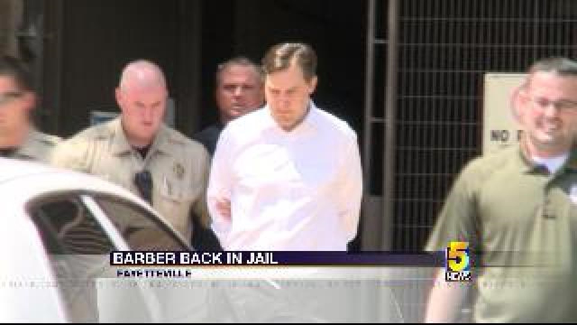 Barber Back to Jail