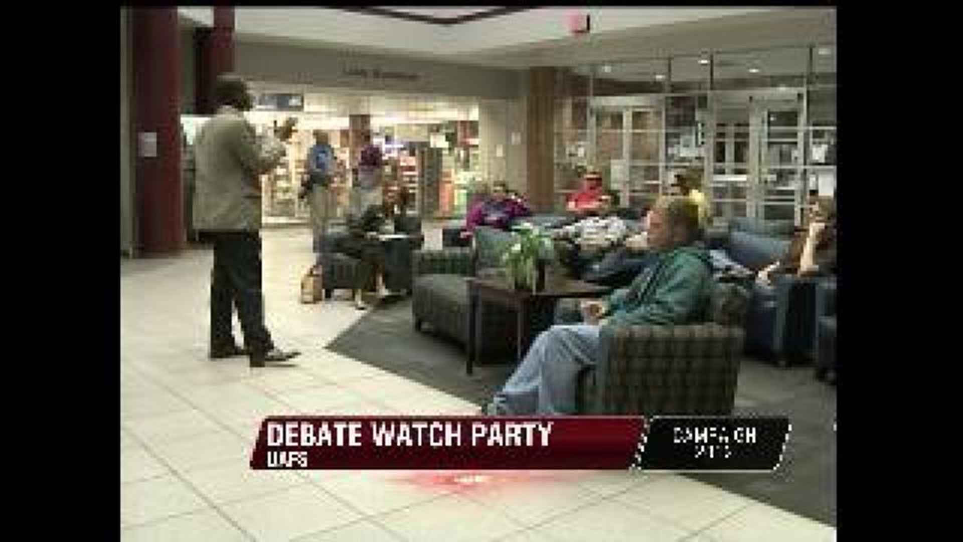 Students Watch Debate
