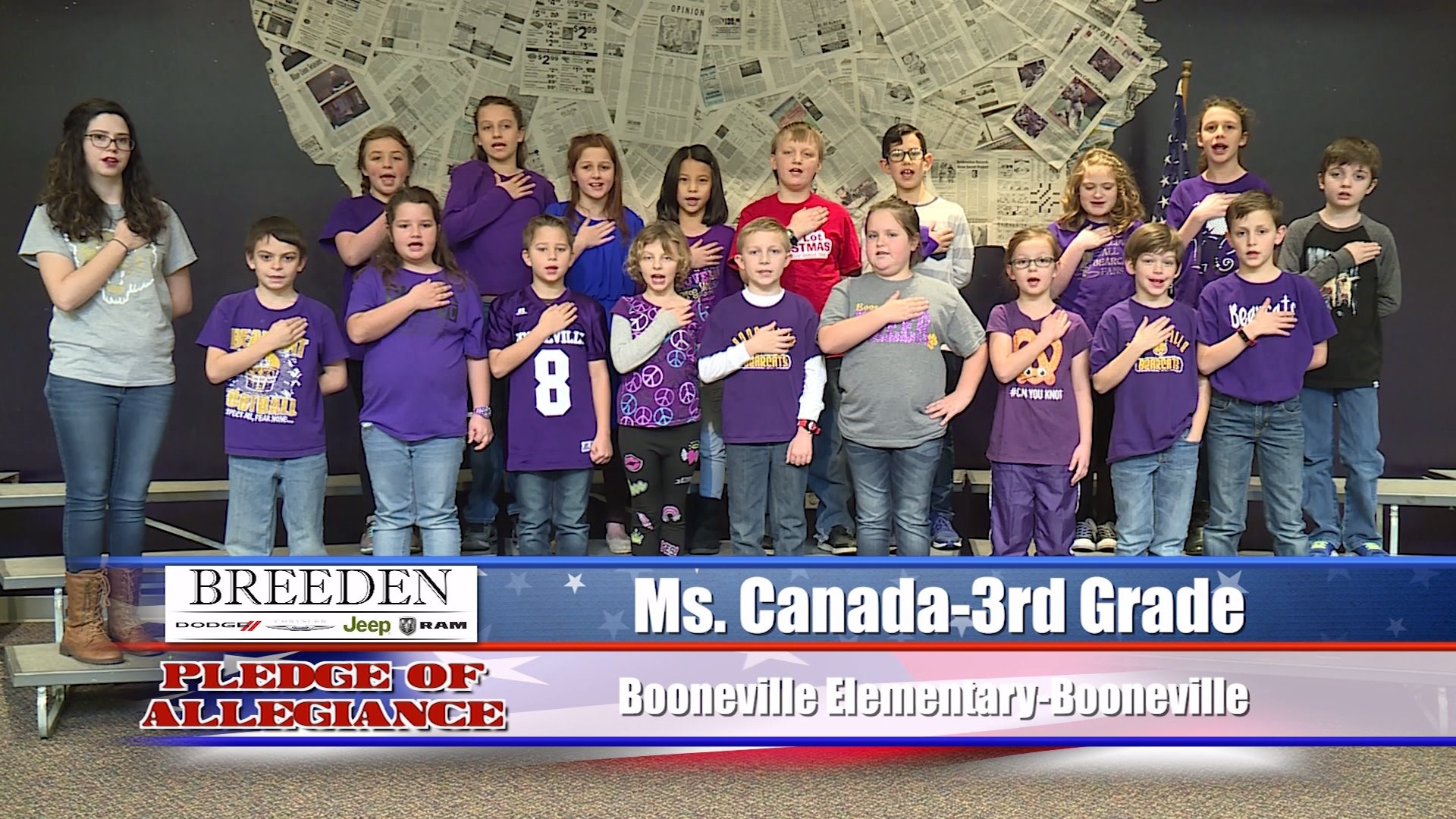 Ms. Canada  3rd Grade  Booneville Elementary  Booneville