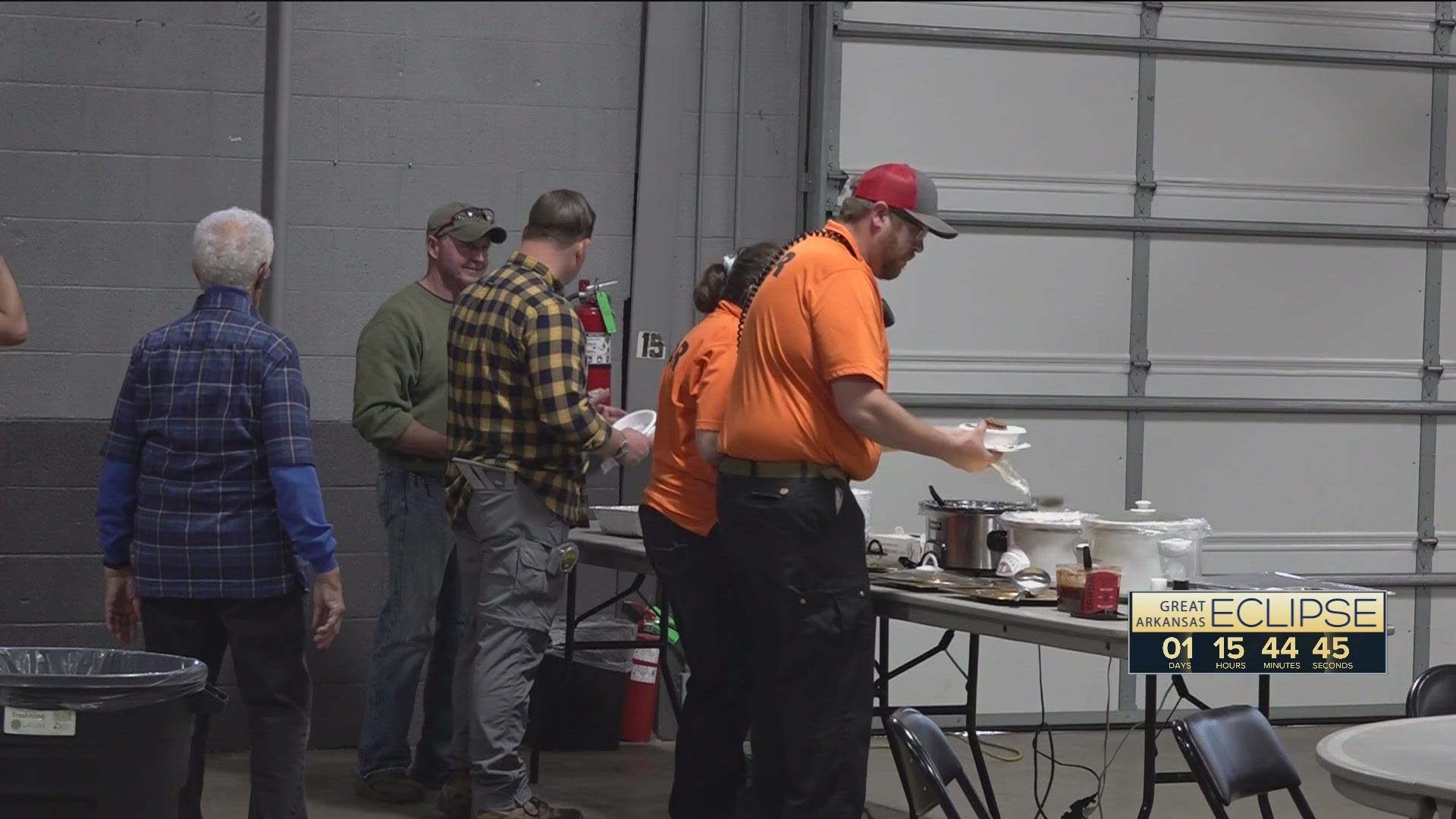 THE CRAWFORD COUNTY EMERGENCY OPERATIONS CENTER IS PREPARING TO HELP ALL VISITORS AND RESIDENTS IN THE AREA STAY SAFE WHILE ALSO KEEPING EMERGENCY RESPONSE CREWS FED