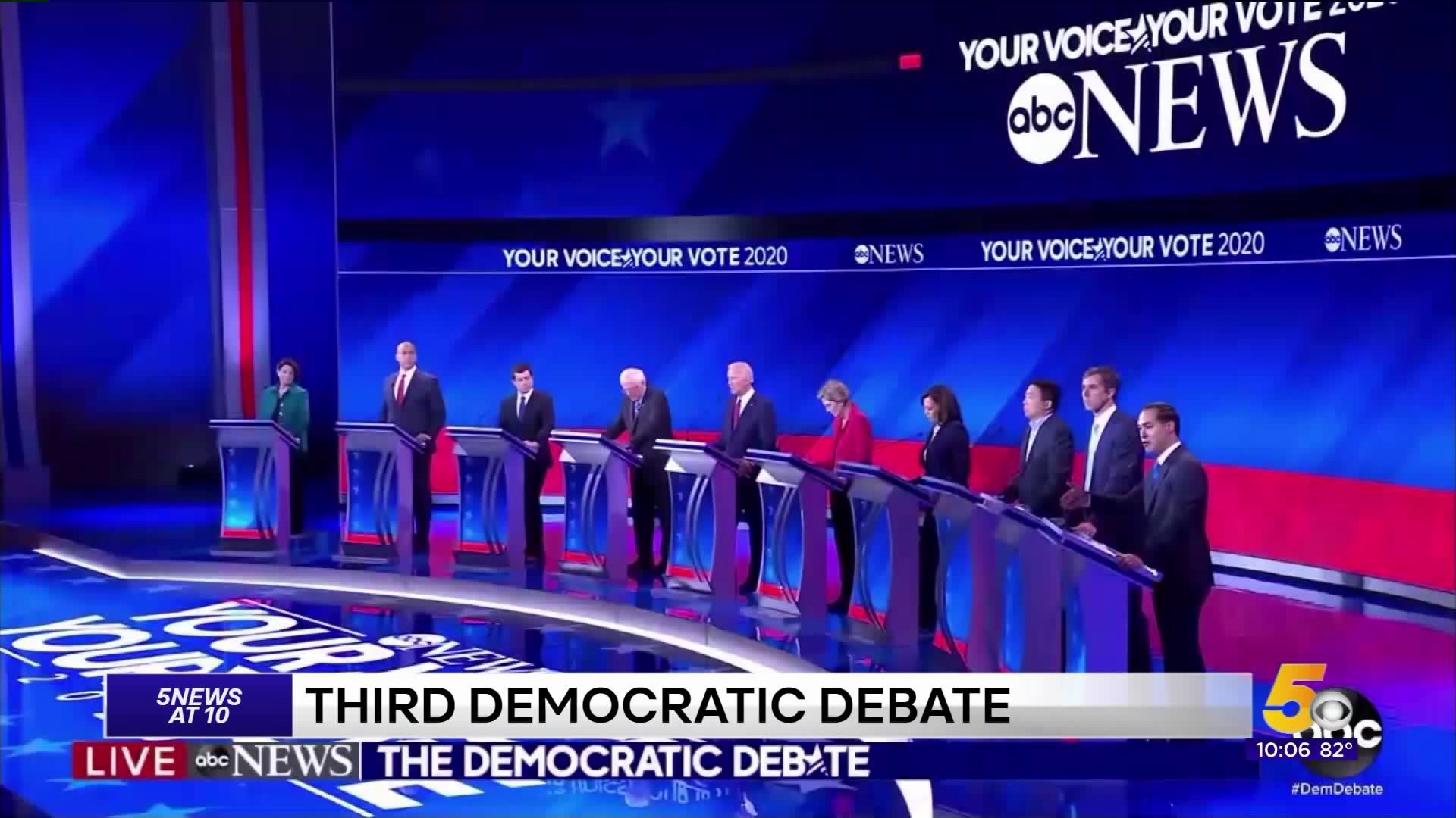 Third Democratic Debate