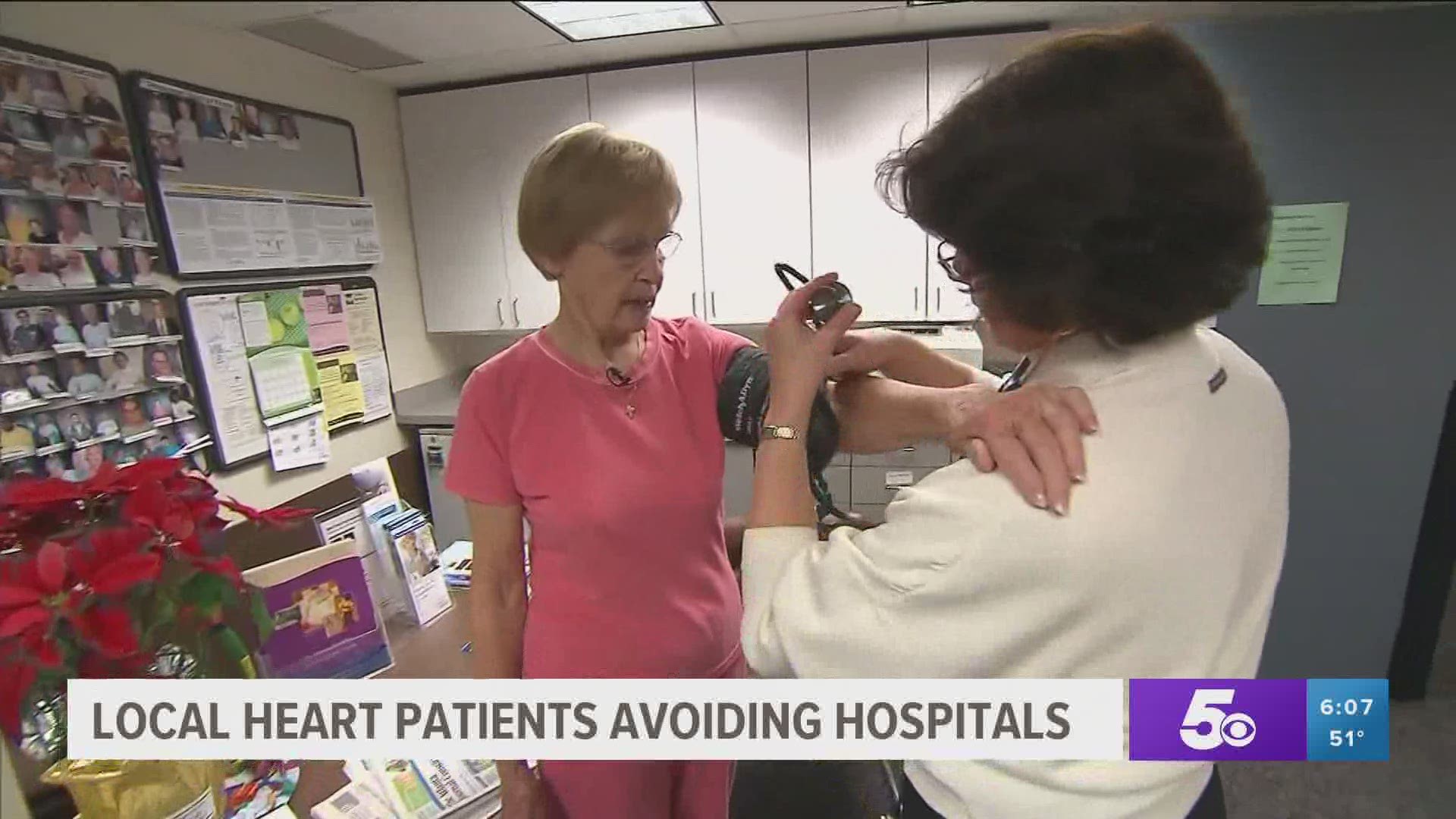 Local heart patients avoiding hospitals