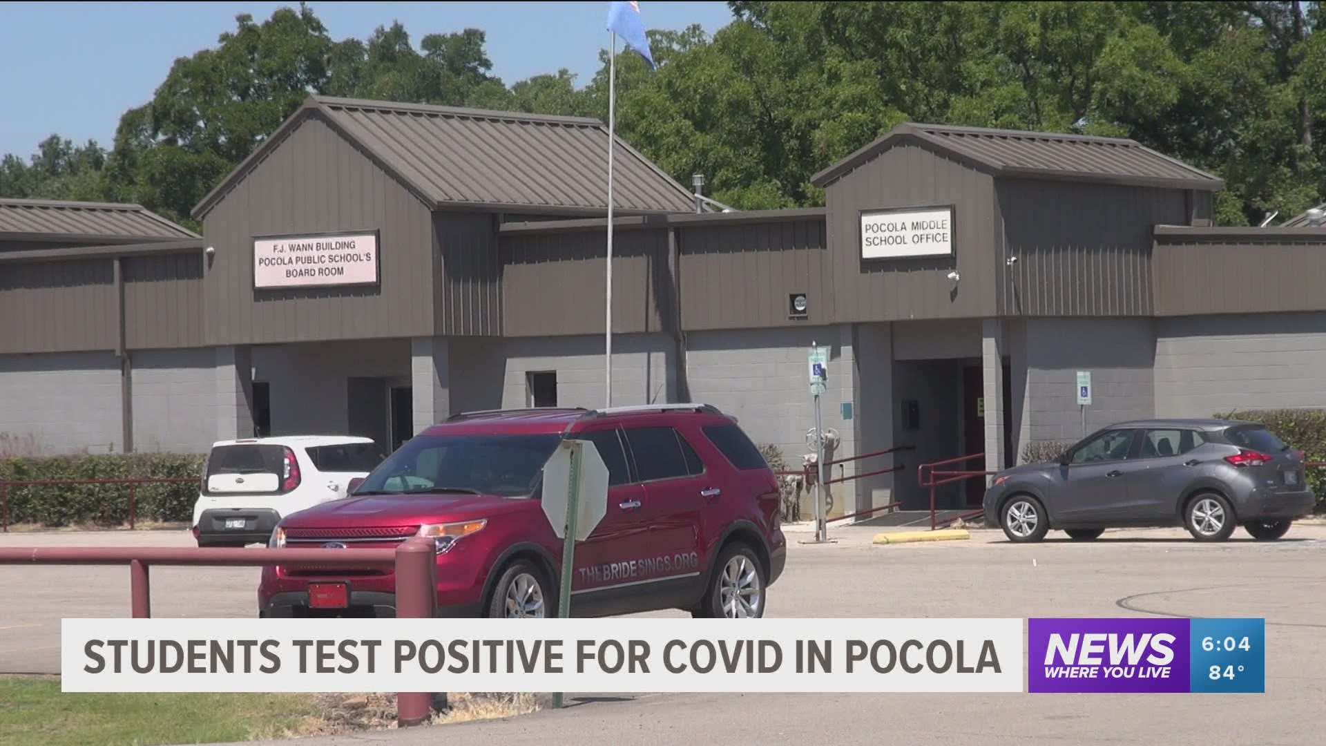 Pocola Public Schools are reaching out to parents and guardians after two students from the district tested positive for COVID-19. https://bit.ly/31fKqao
