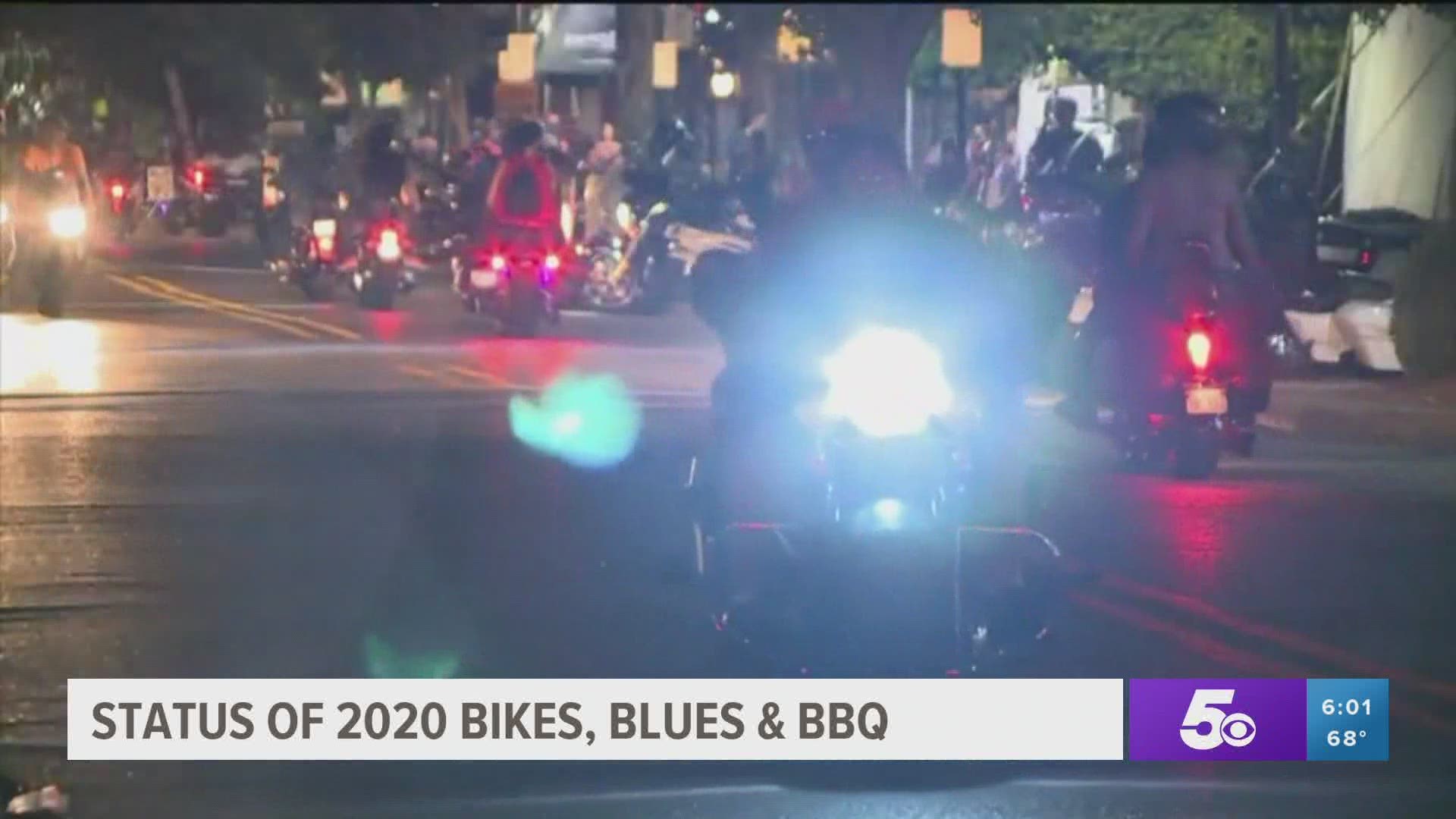 Will Bikes, Blues & BBQ take place in 2020?