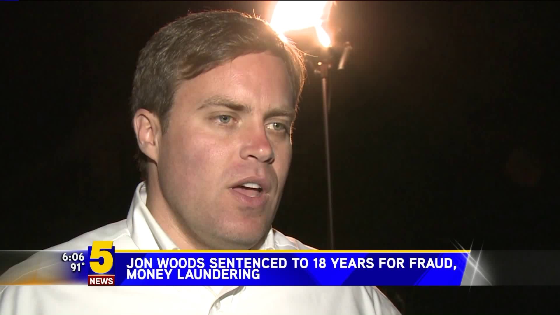 Jon Woods To Serve 18 Years In Prison