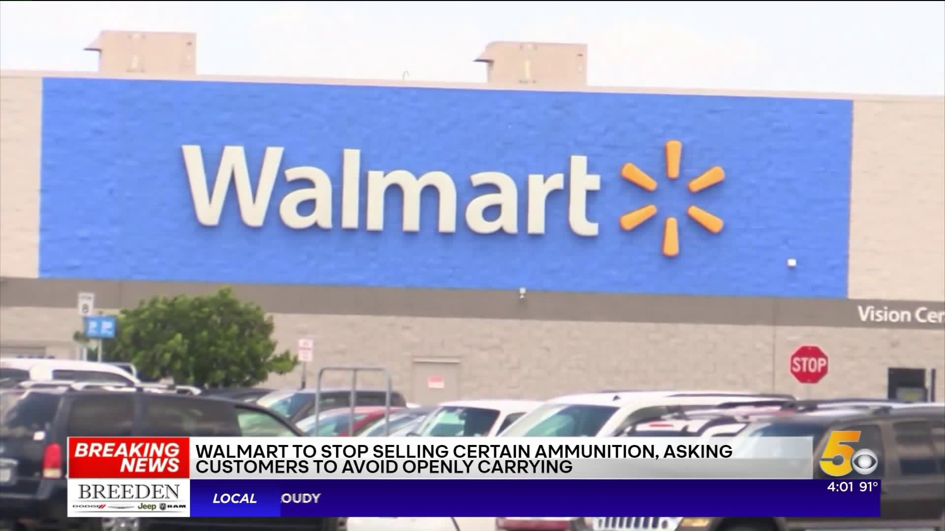 Walmart To Stop Selling Certain Ammunition, Asking Customers To Avoid Openly Carrying