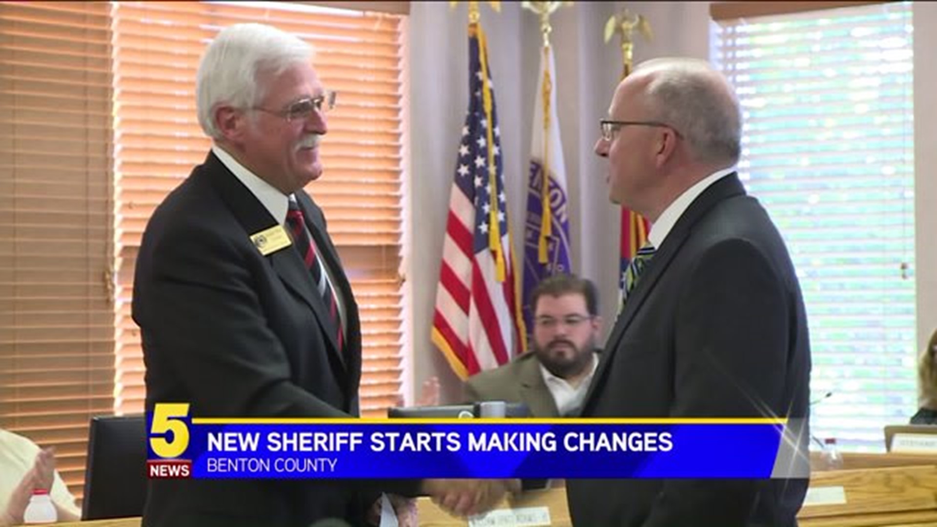 NEW BENTON COUNTY SHERIFF MAKES CHANGES